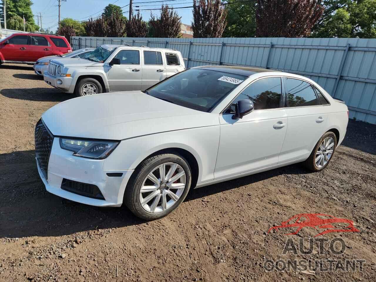 AUDI A4 2017 - WAUANAF46HN007262