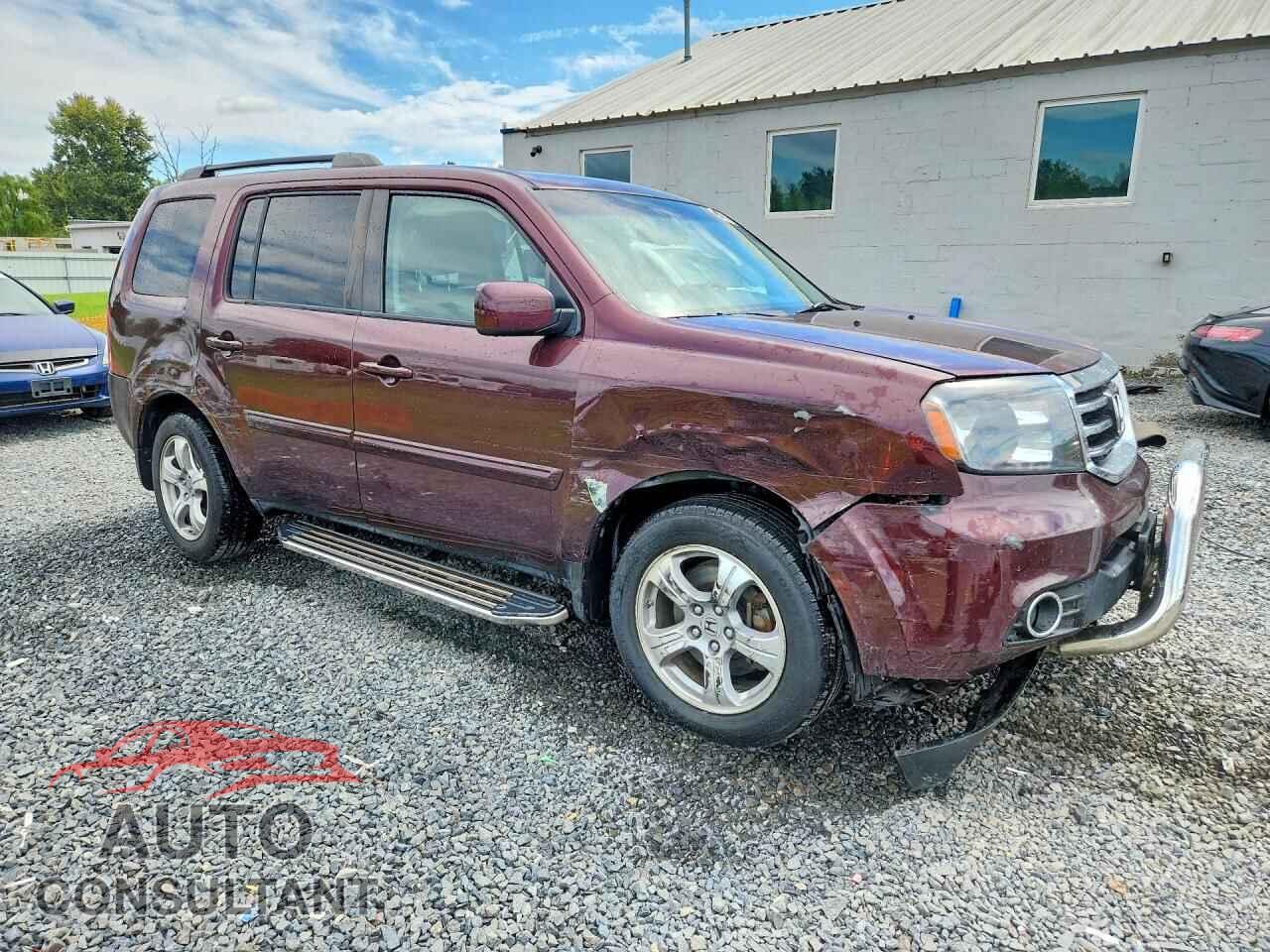HONDA PILOT 2012 - 5FNYF4H5XCB030217