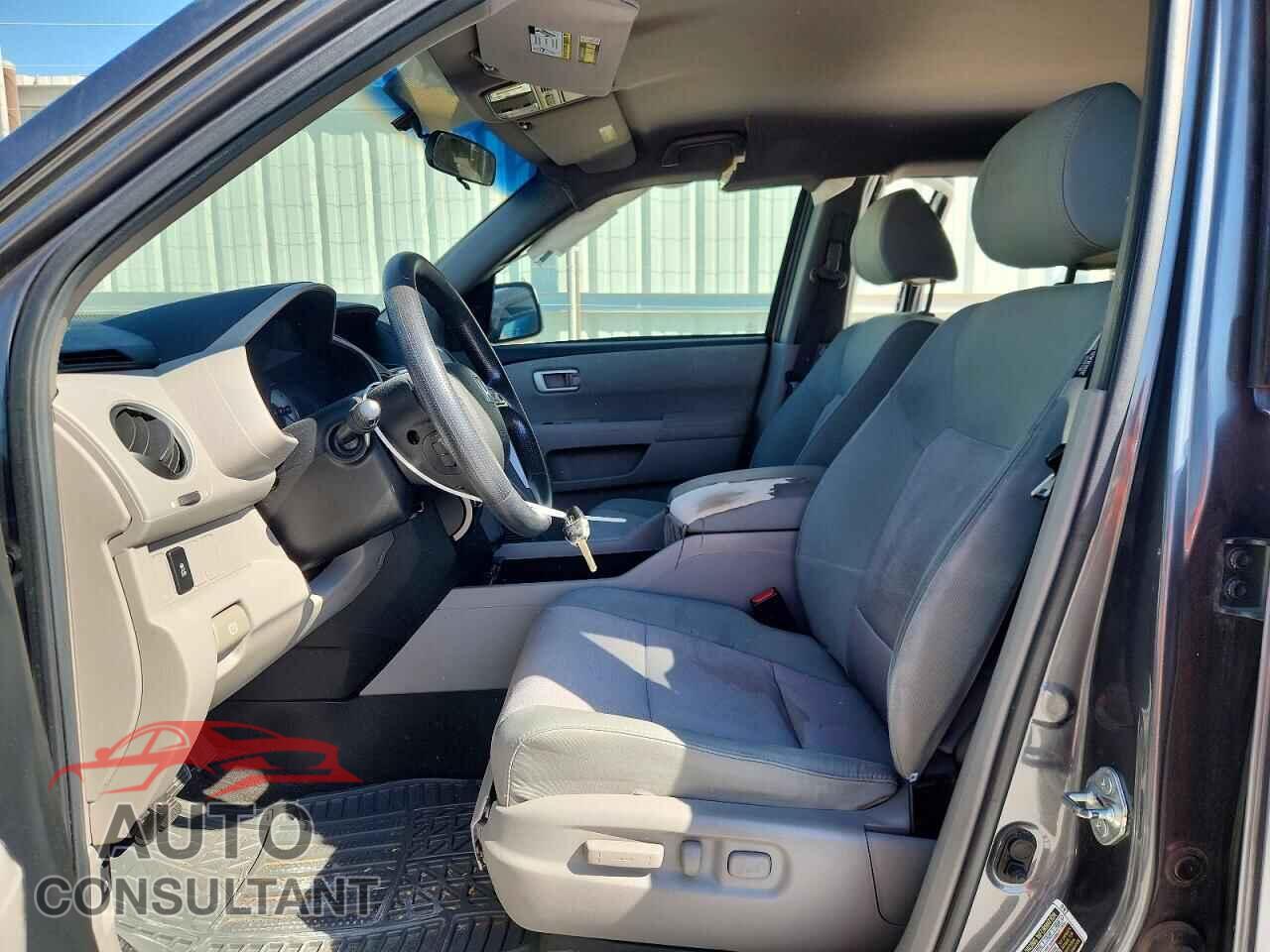 HONDA PILOT 2012 - 5FNYF3H41CB014232
