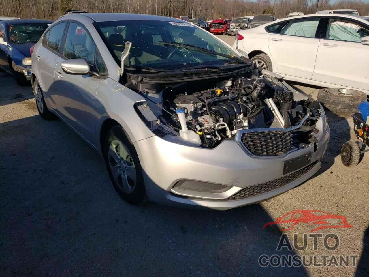 KIA FORTE 2016 - KNAFK4A63G5509332