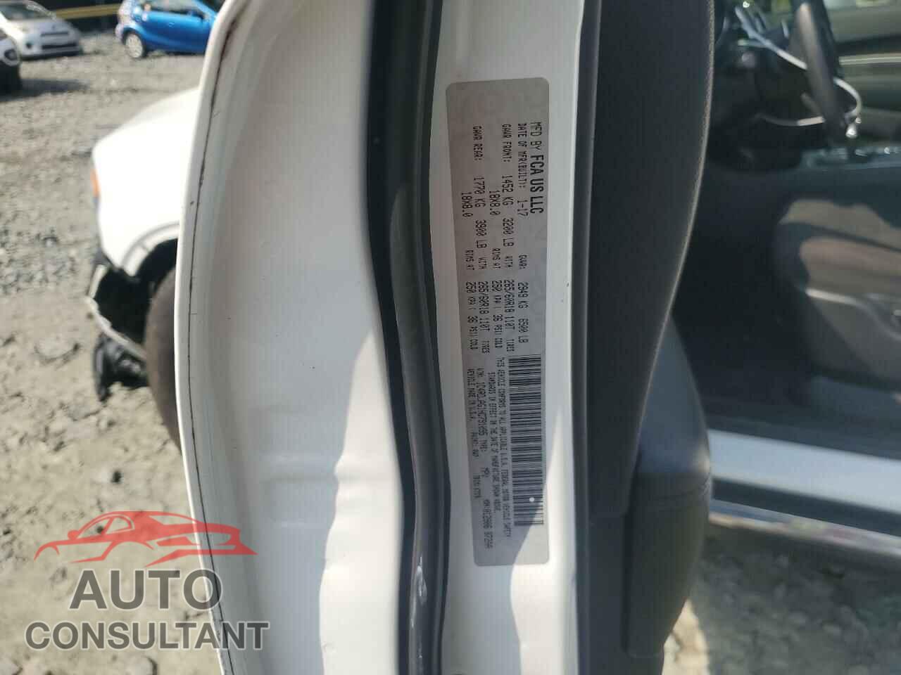 DODGE DURANGO 2017 - 1C4RDJAG1HC791095