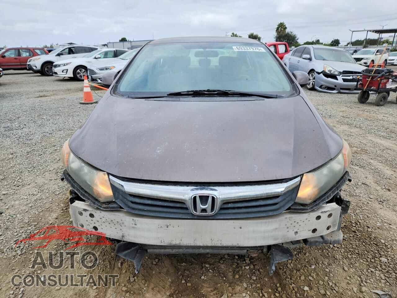 HONDA CIVIC 2012 - 19XFB2F51CE321818