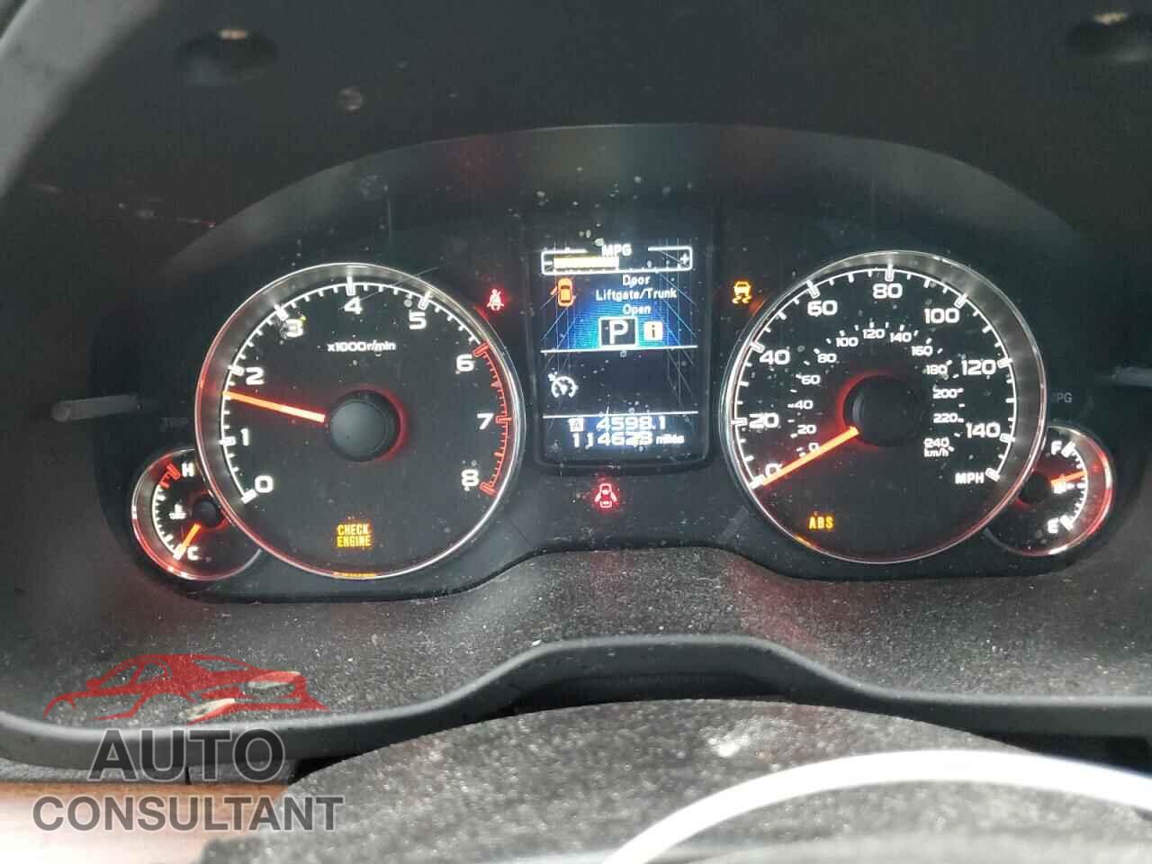 SUBARU OUTBACK 2014 - 4S4BRBLC2E3202839