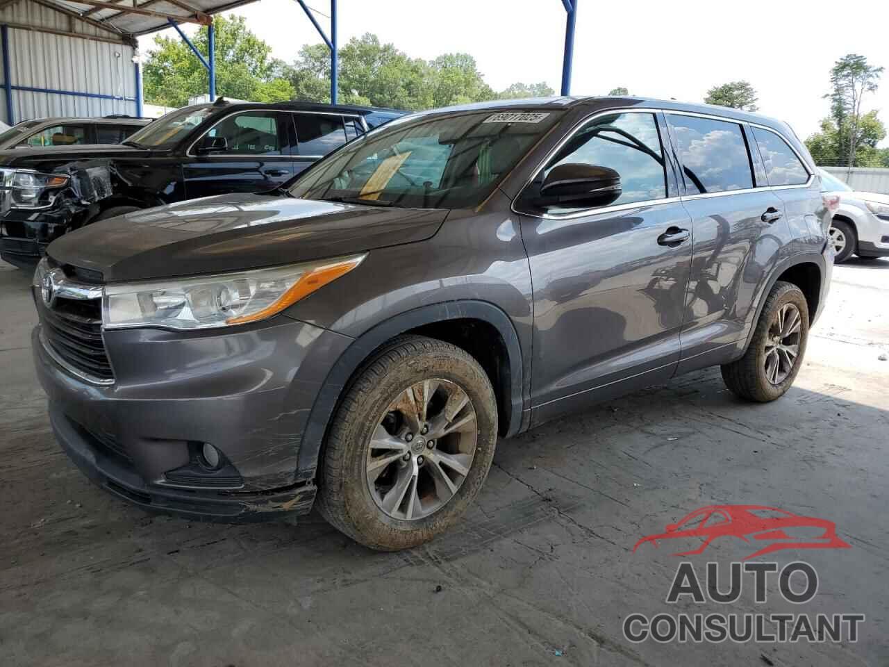 TOYOTA HIGHLANDER 2014 - 5TDZKRFH4ES014314