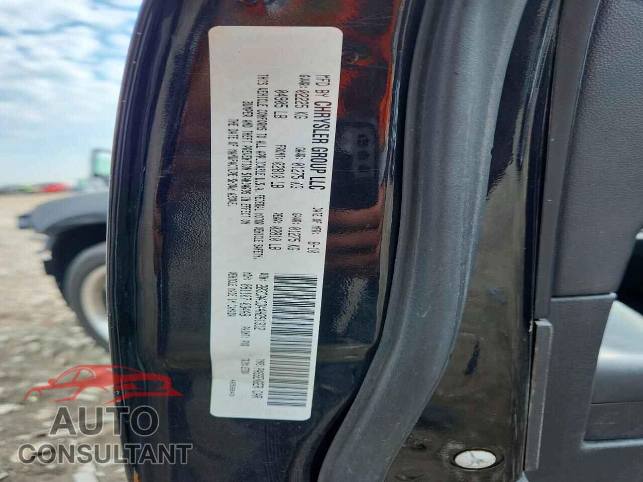 DODGE CHARGER 2010 - 2B3CA4CD4AH291312