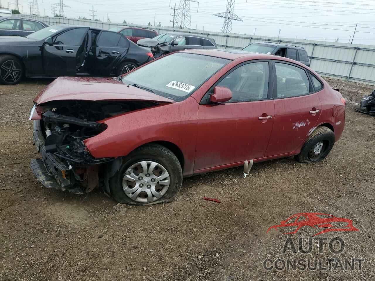 HYUNDAI ELANTRA 2010 - KMHDU4AD8AU080748