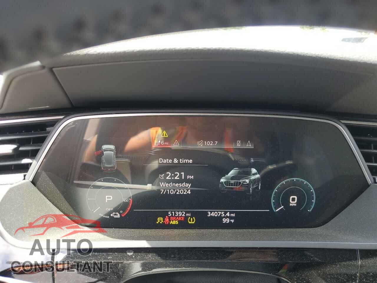 AUDI E-TRON 2019 - WA1VAAGE2KB006393