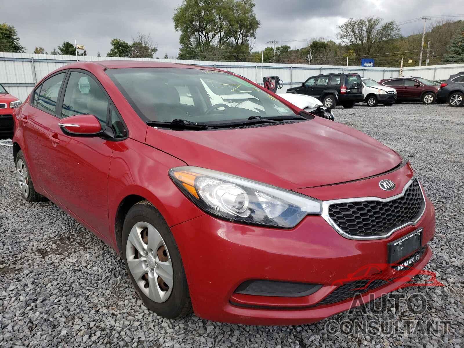 KIA FORTE 2016 - KNAFX4A65G5536758