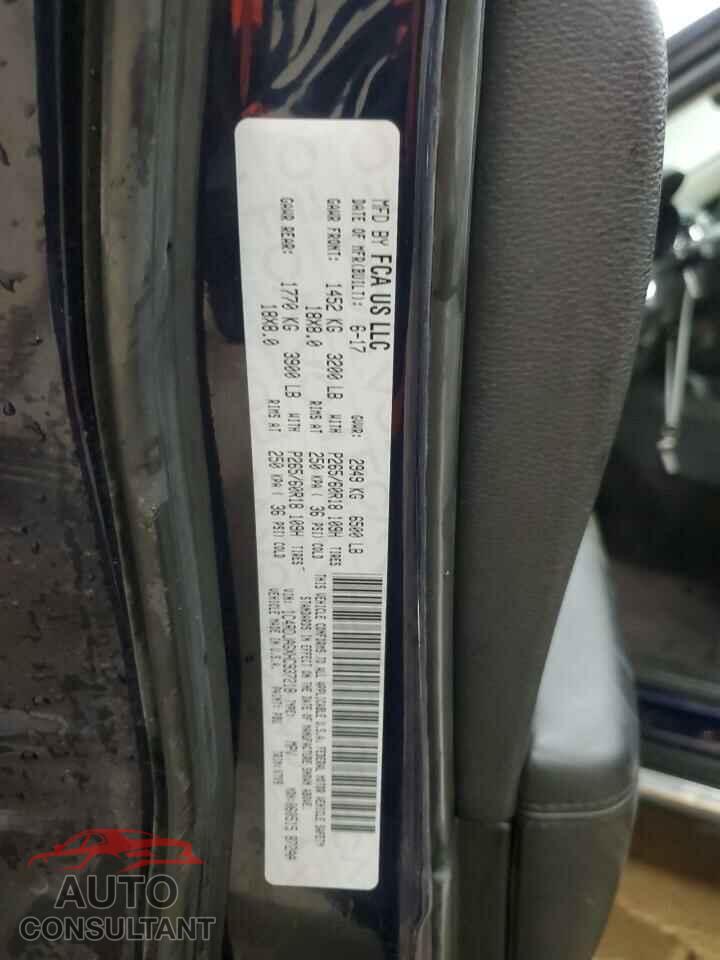 DODGE DURANGO 2017 - 1C4RDJAGXHC937218