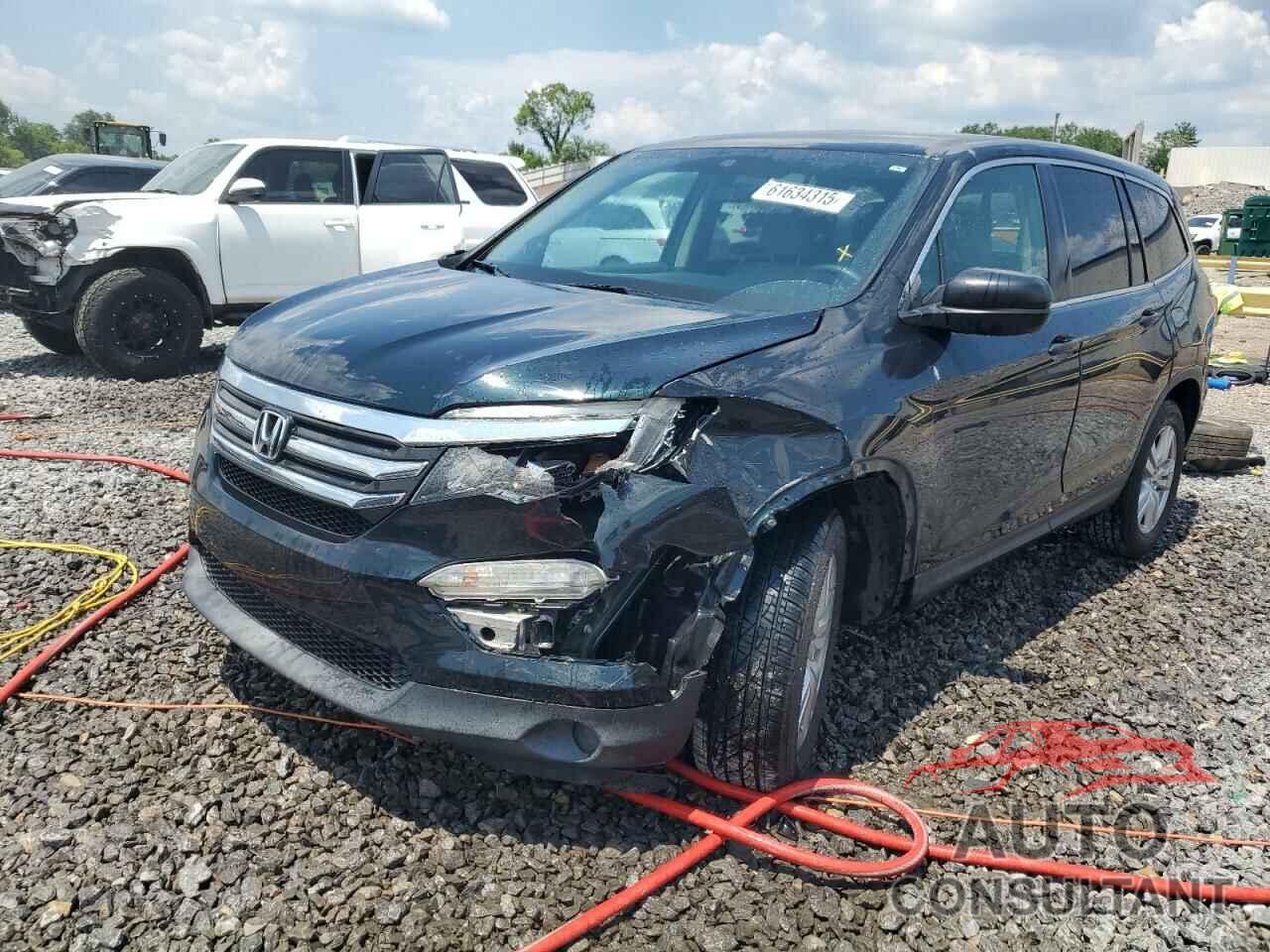 HONDA PILOT 2016 - 5FNYF5H13GB049670