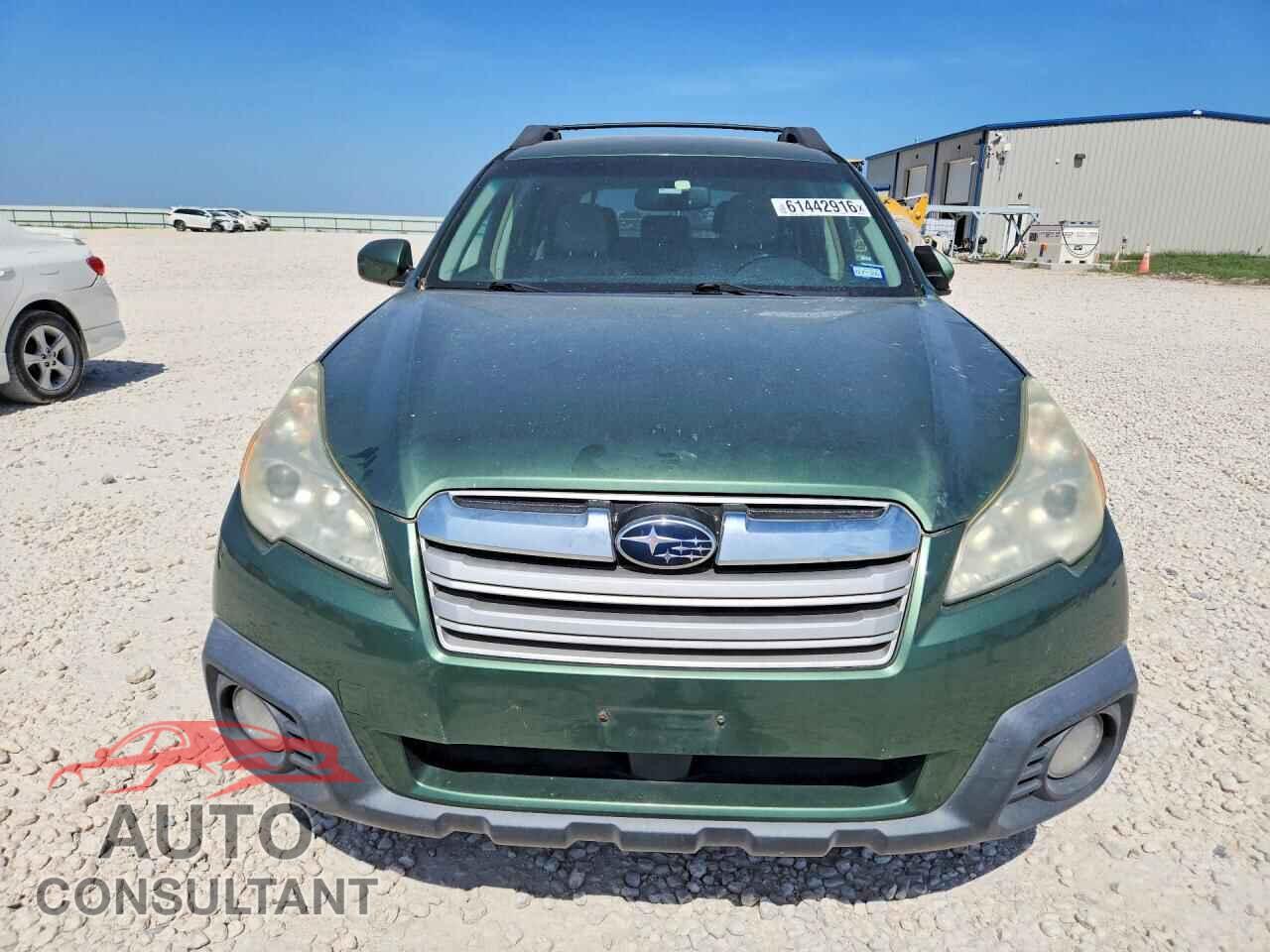 SUBARU OUTBACK 2013 - 4S4BRBCC0D3208234