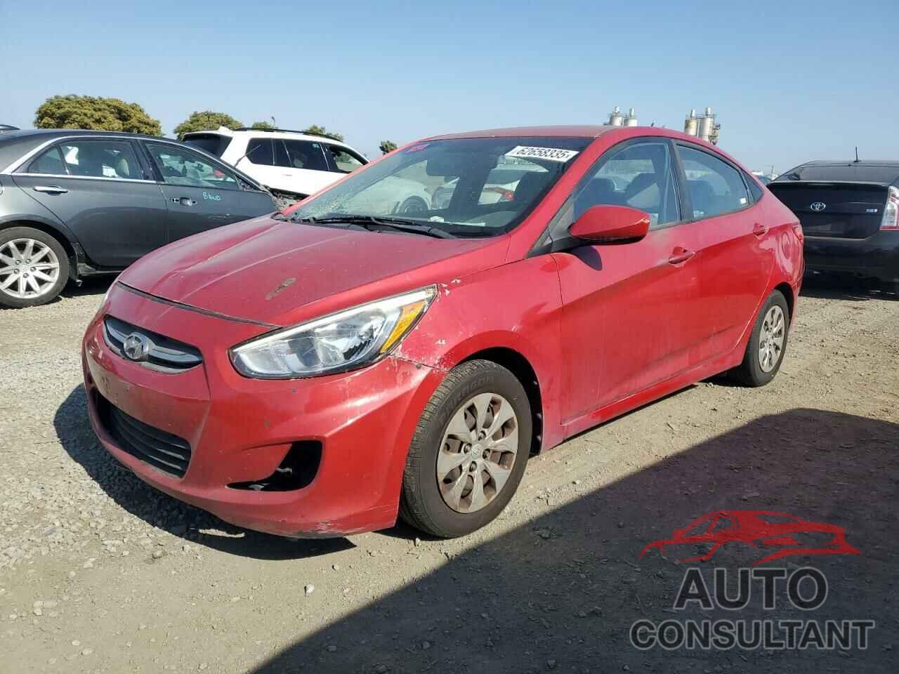HYUNDAI ACCENT 2017 - KMHCT4AE4HU340323