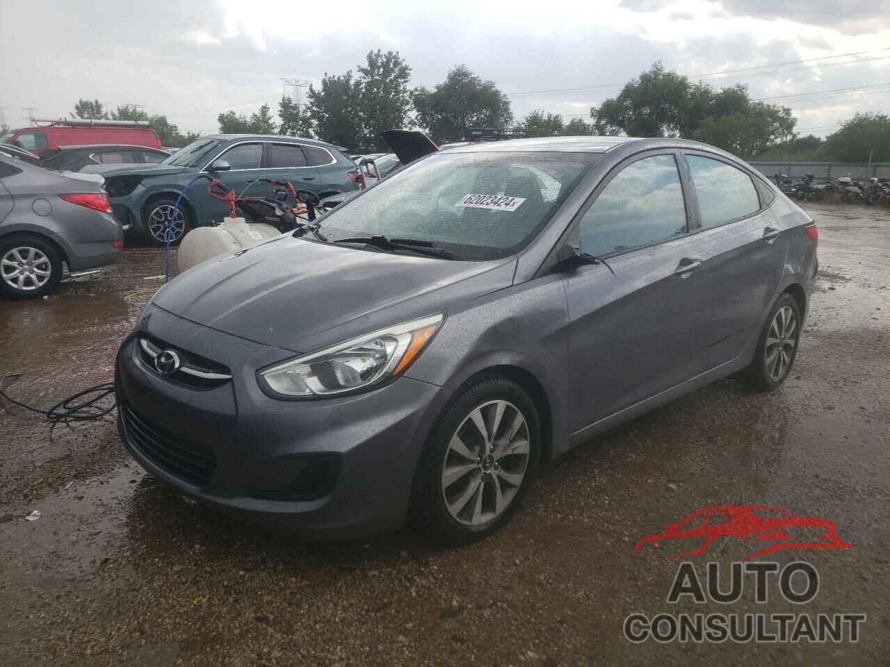 HYUNDAI ACCENT 2017 - KMHCT4AEXHU255115