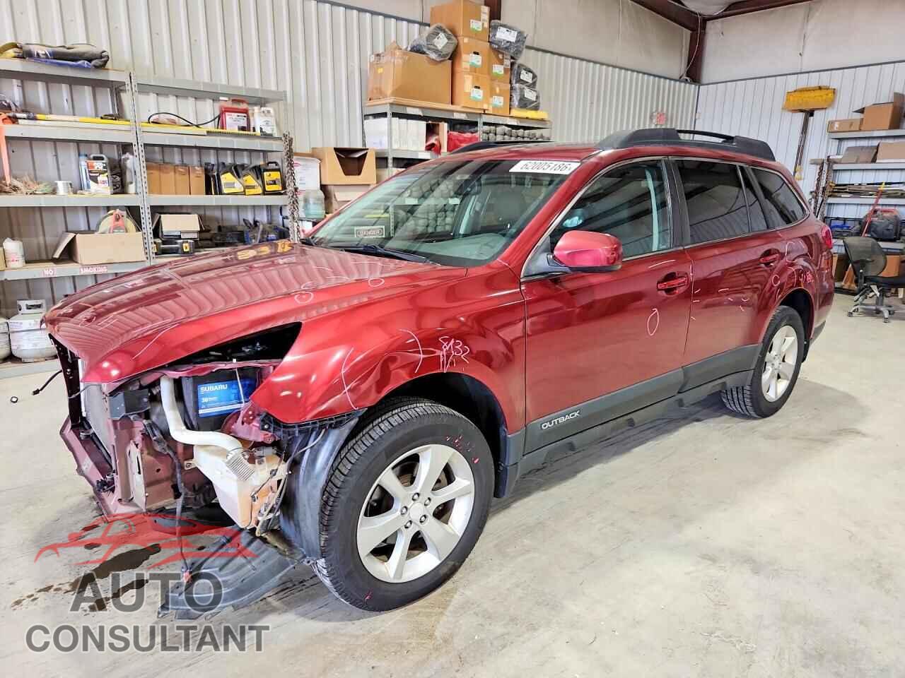 SUBARU OUTBACK 2013 - 4S4BRBGC8D3319253