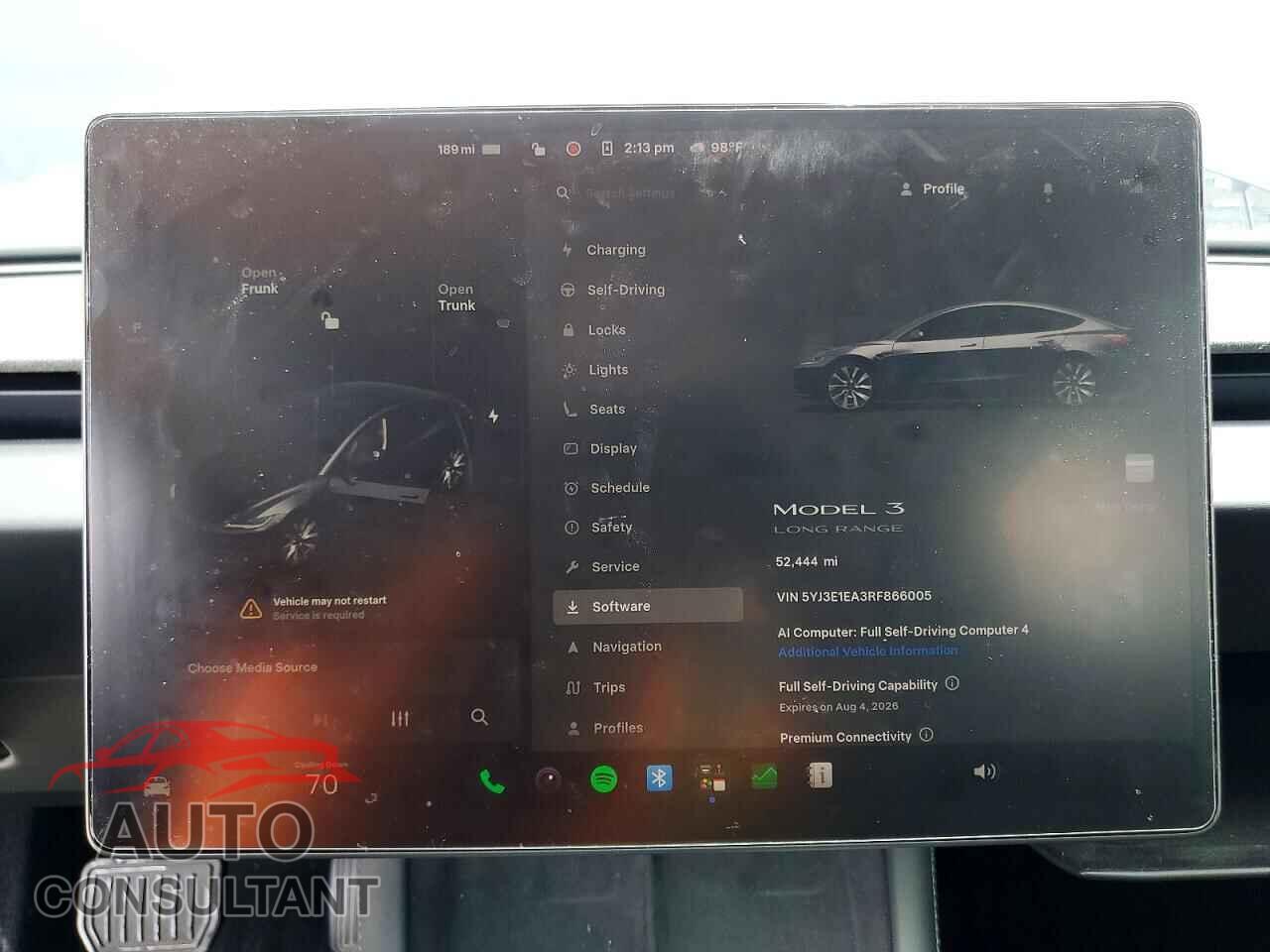 TESLA MODEL 3 2024 - 5YJ3E1EA3RF866005