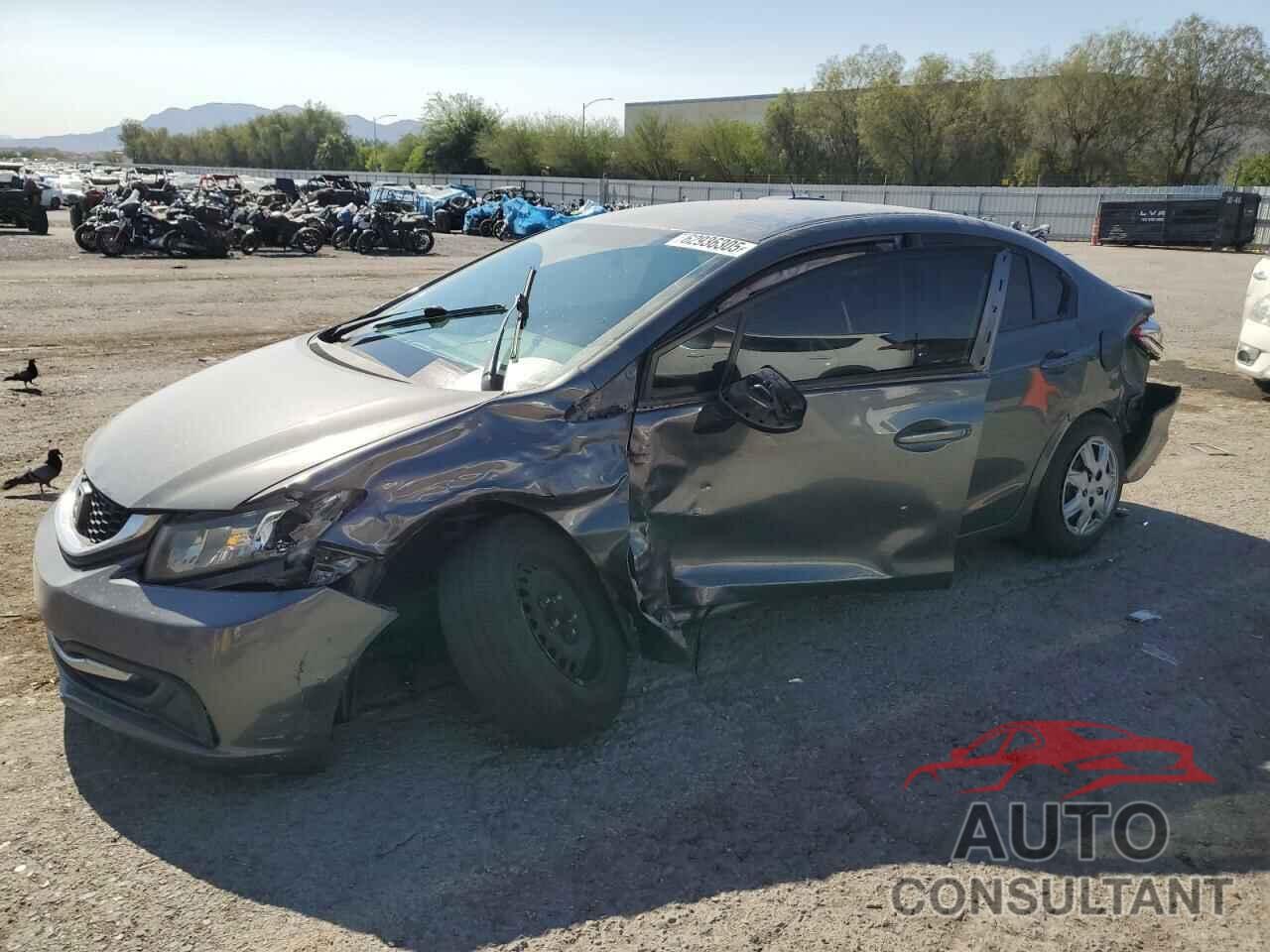 HONDA CIVIC 2013 - 19XFB2F50DE090086