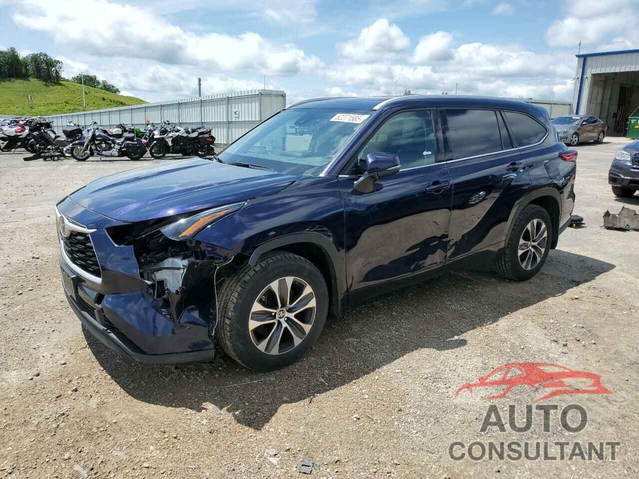 TOYOTA HIGHLANDER 2022 - 5TDGZRBH3NS227229