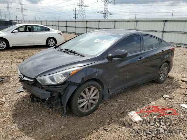 HYUNDAI ELANTRA 2016 - 5NPDH4AEXGH748702