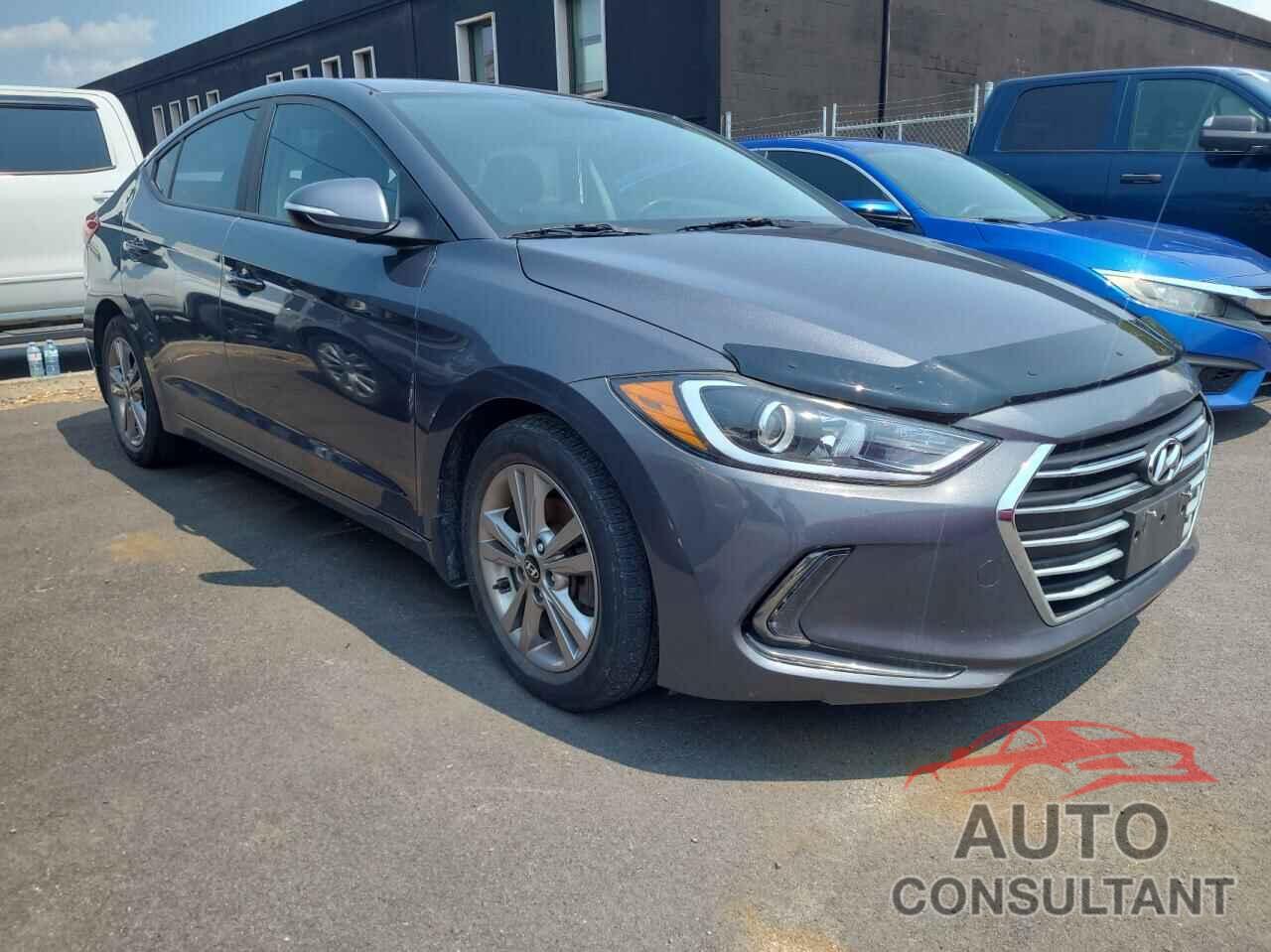 HYUNDAI ELANTRA 2018 - KMHD84LF7JU618830