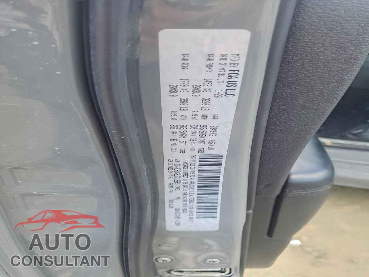 DODGE DURANGO 2020 - 1C4RDHDG8LC213265
