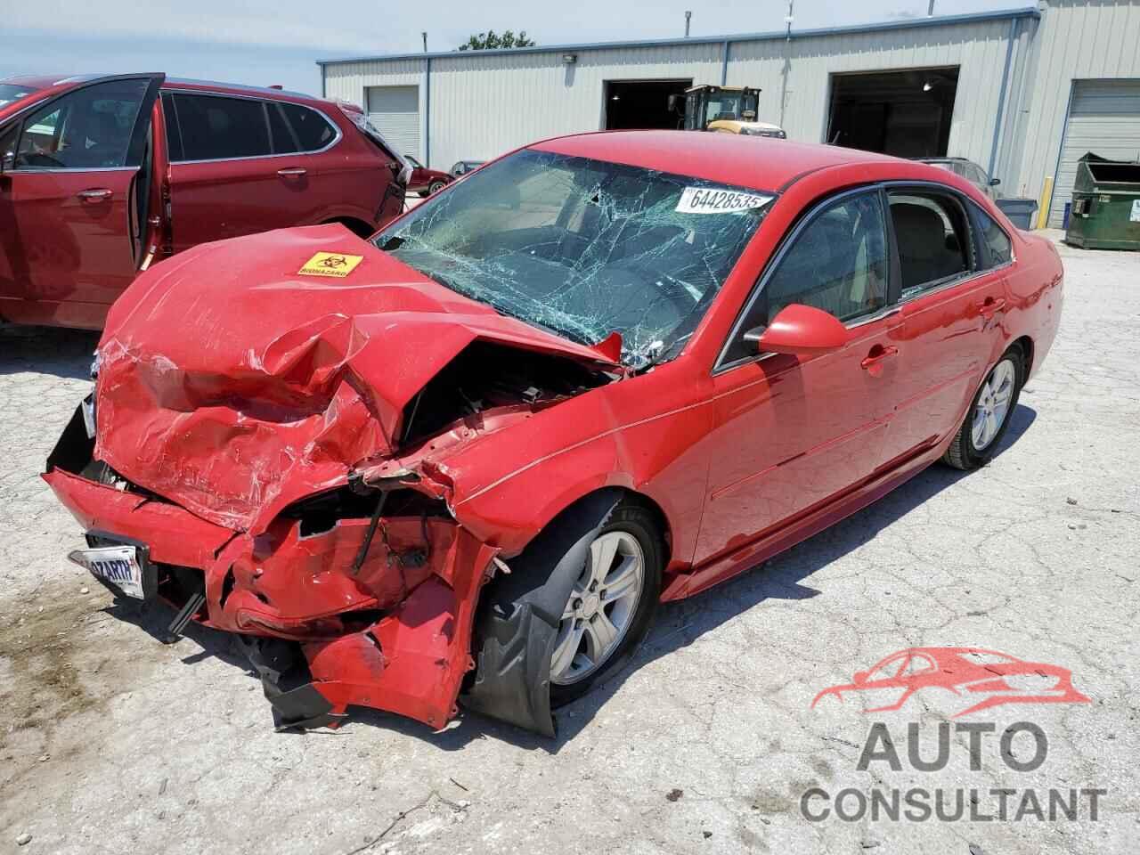CHEVROLET IMPALA 2013 - 2G1WA5E39D1179505