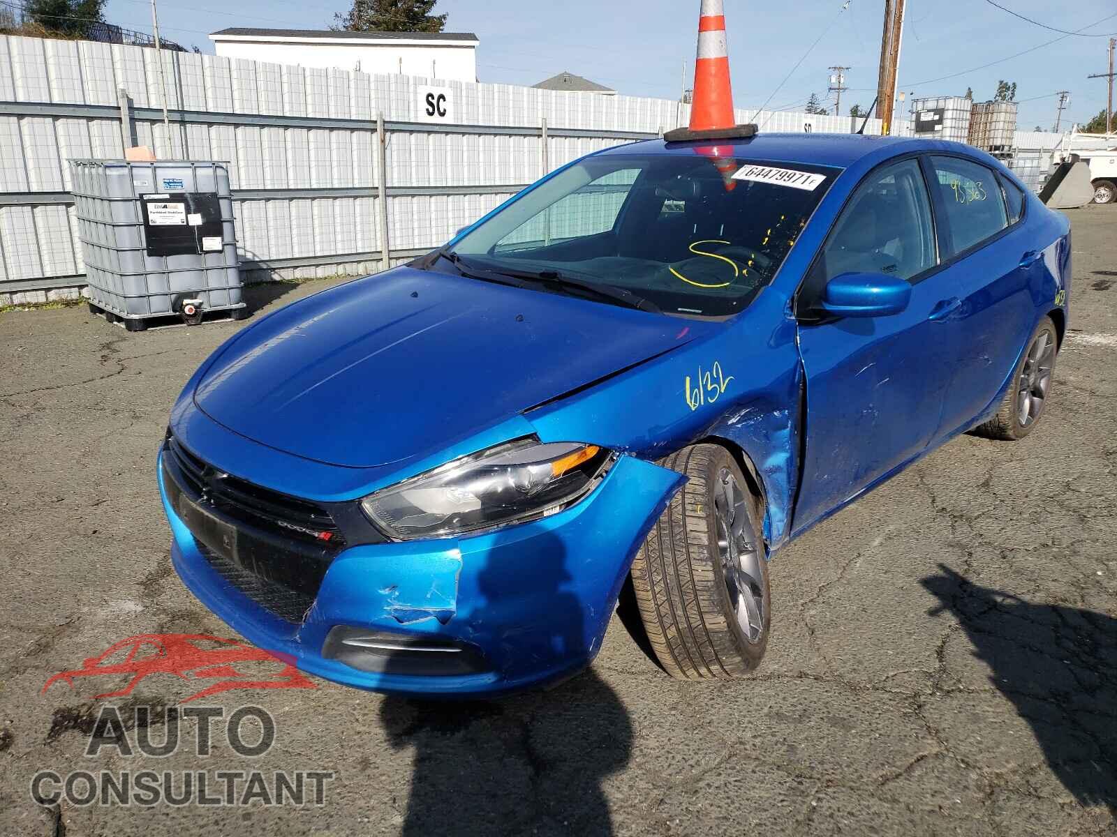 DODGE DART 2016 - 1C3CDFAA3GD644675