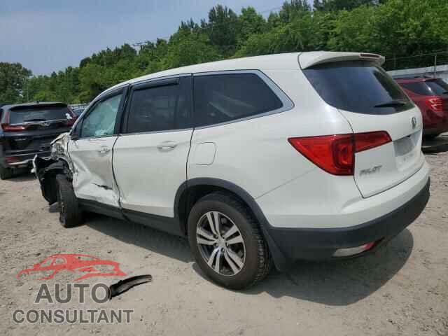 HONDA PILOT 2017 - 5FNYF6H75HB005617
