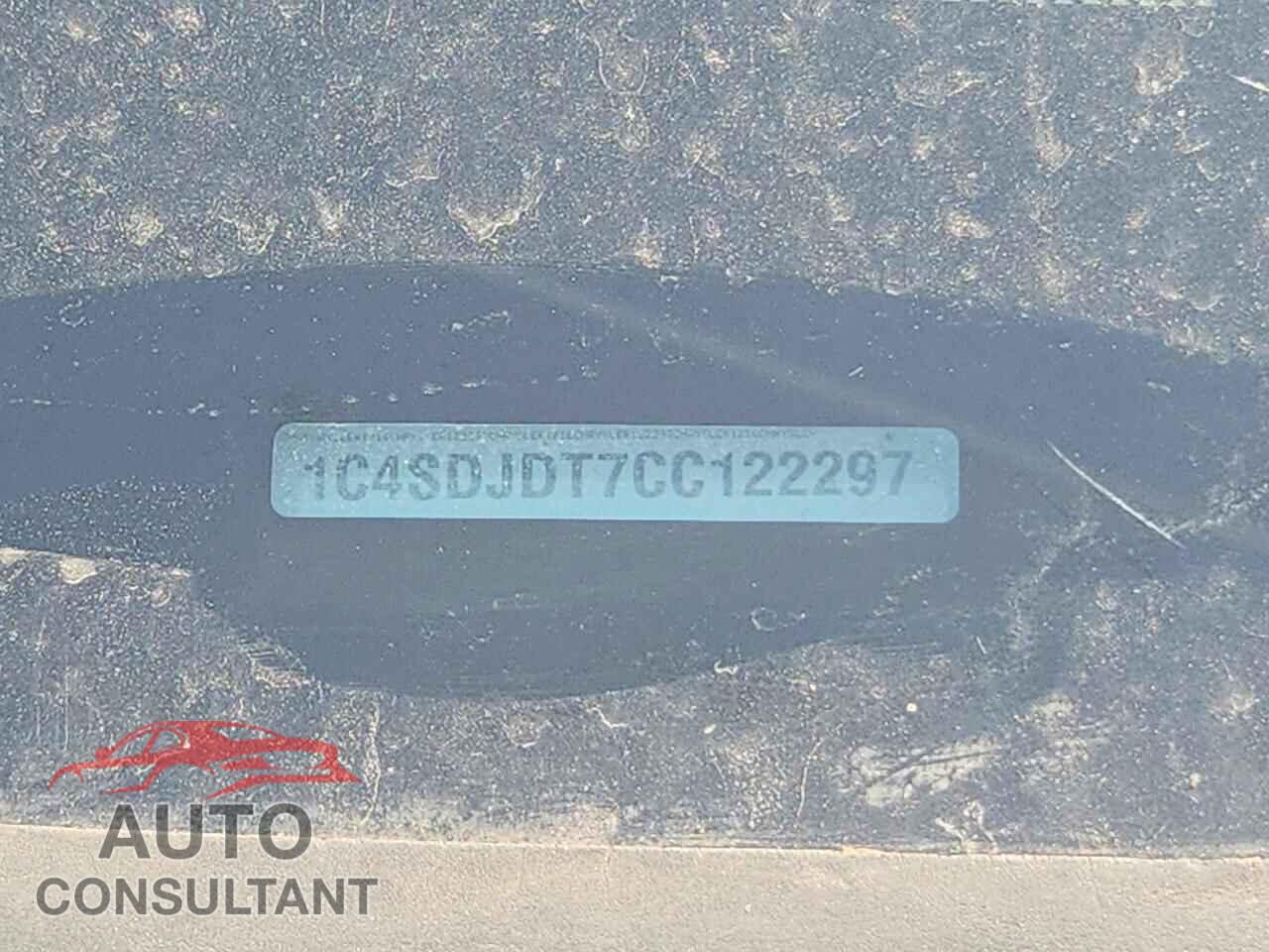 DODGE DURANGO 2012 - 1C4SDJDT7CC122297