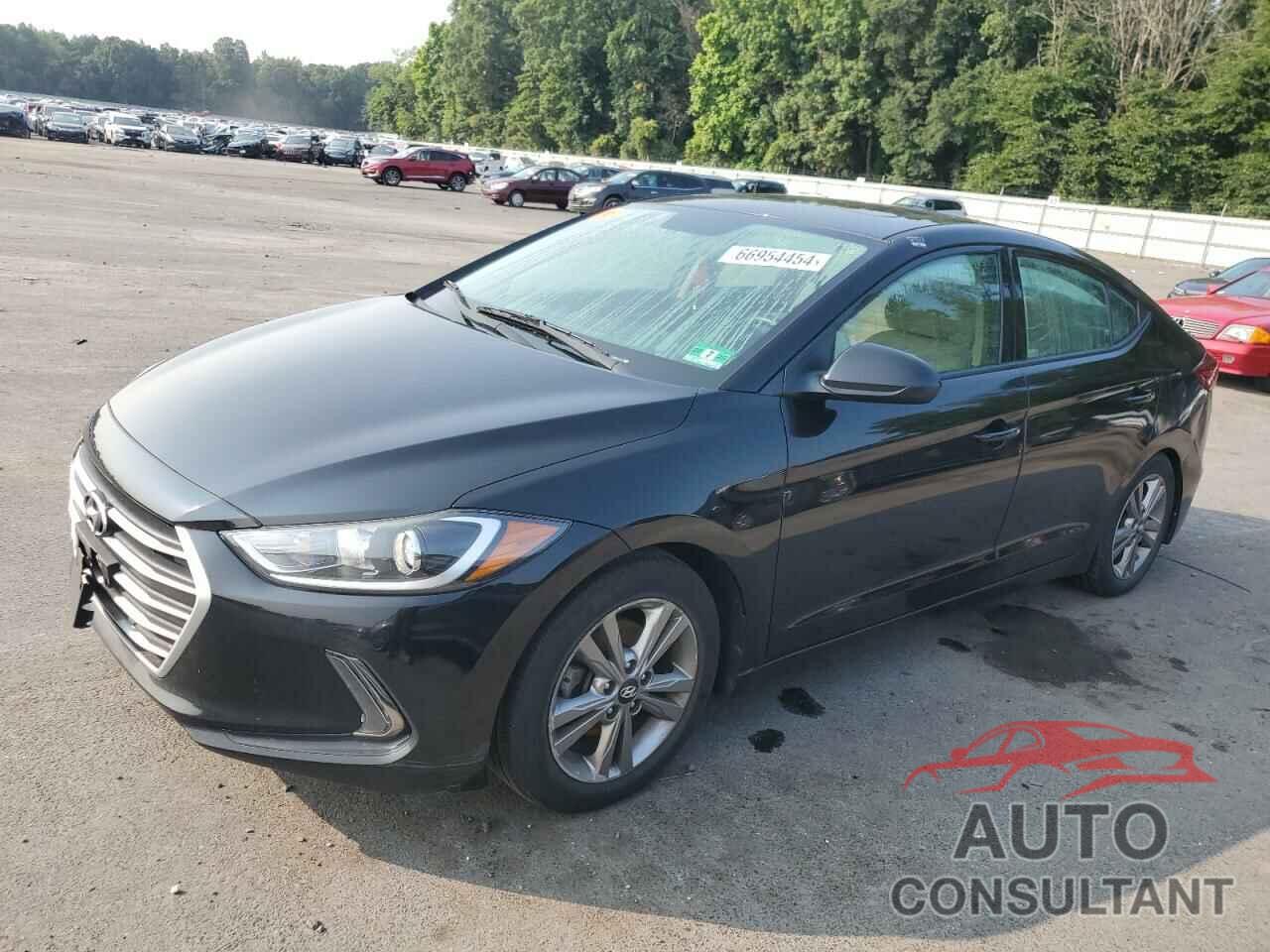 HYUNDAI ELANTRA 2018 - KMHD84LFXJU654334