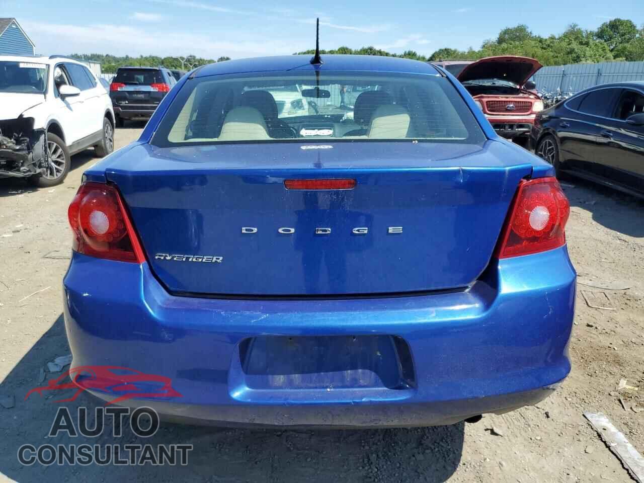 DODGE AVENGER 2013 - 1C3CDZAB1DN657585