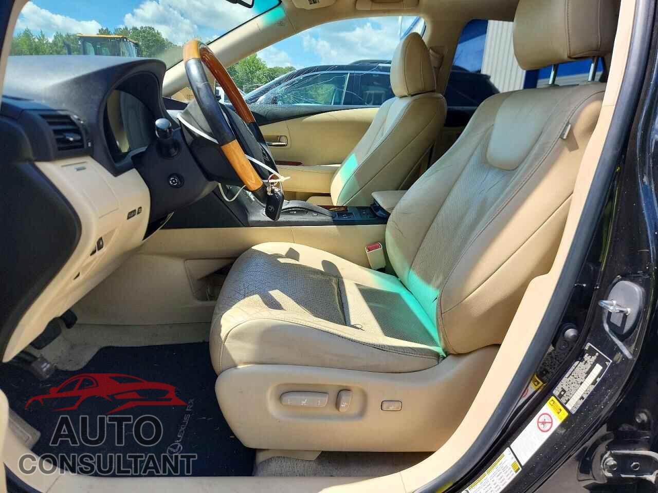 LEXUS RX350 2012 - 2T2BK1BA9CC140052
