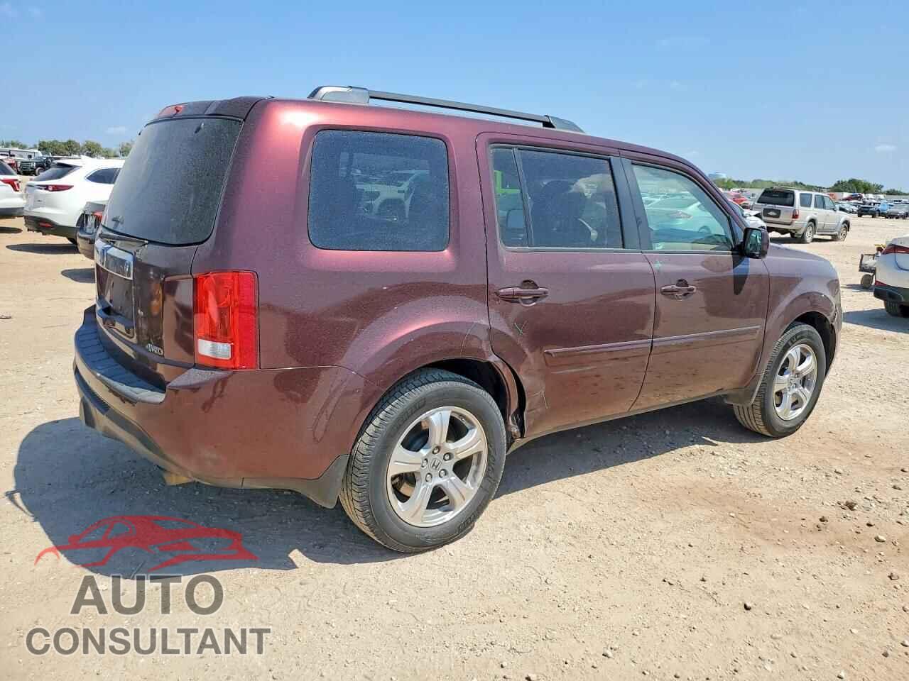 HONDA PILOT 2012 - 5FNYF4H53CB027580
