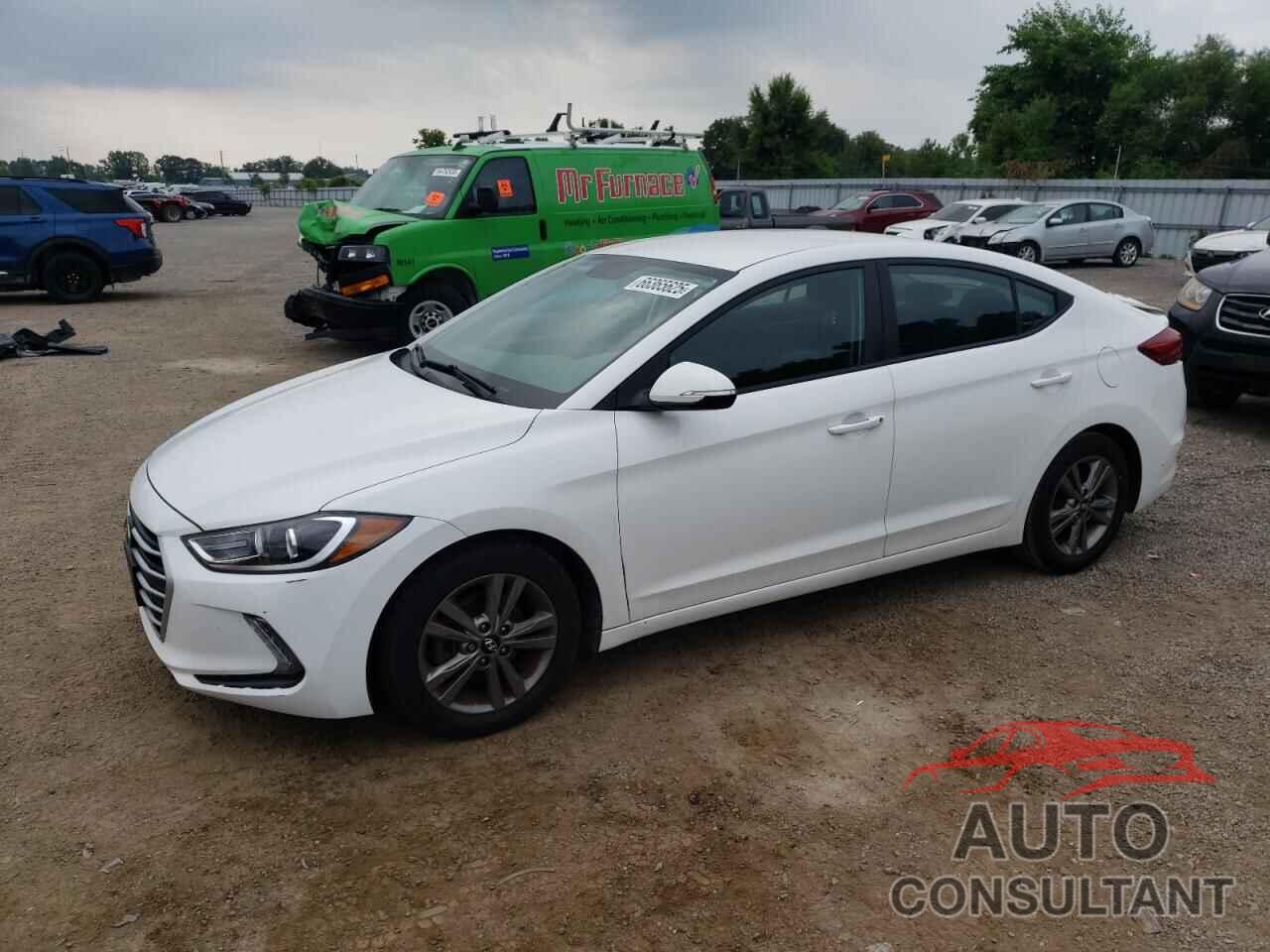 HYUNDAI ELANTRA 2017 - KMHD84LF9HU116010