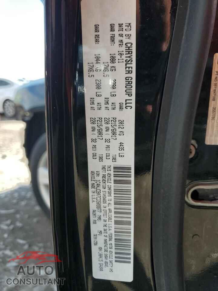 JEEP COMPASS 2012 - 1C4NJCBA7CD509977
