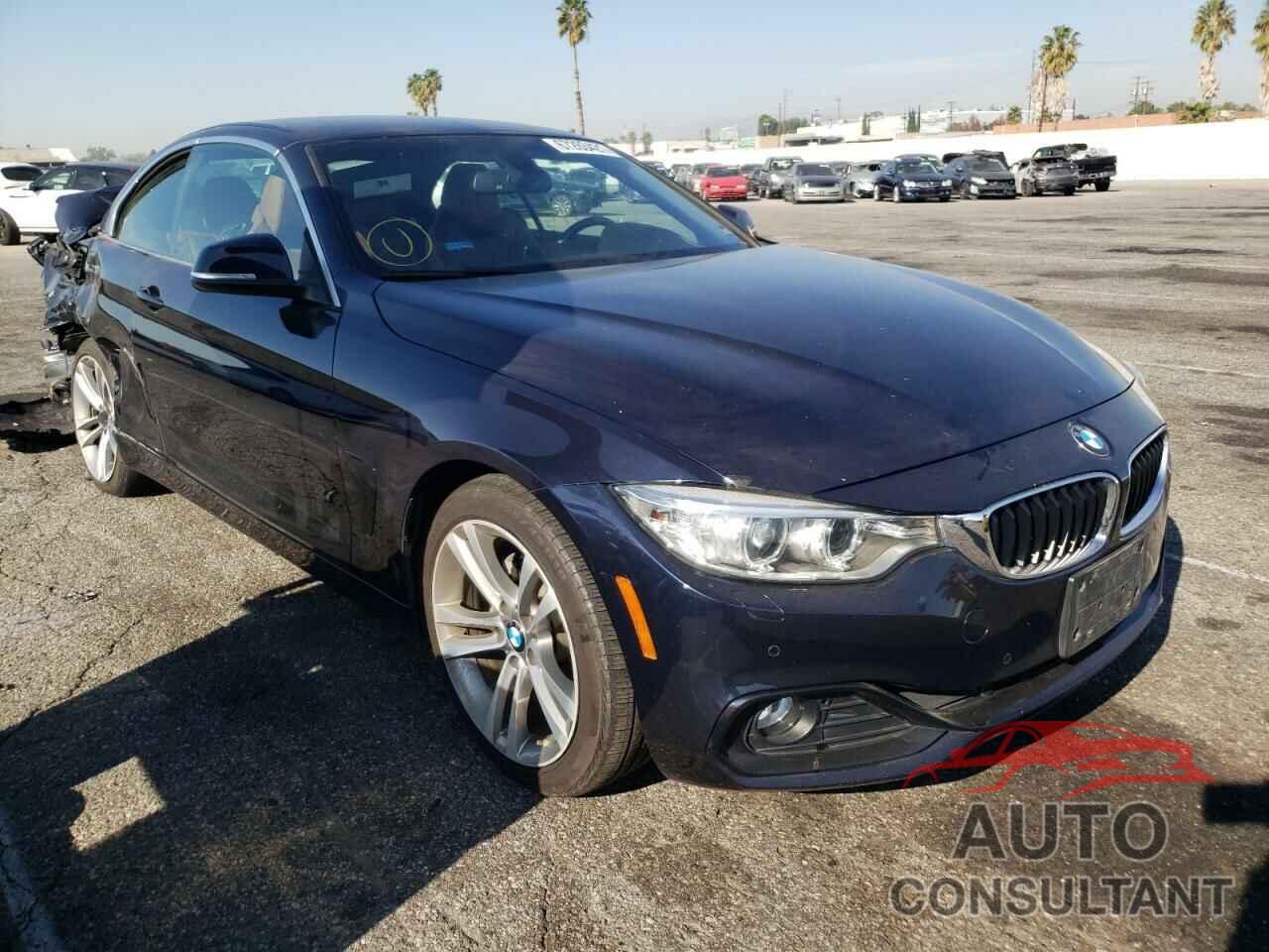 BMW 4 SERIES 2017 - WBA4U7C32H5J54953