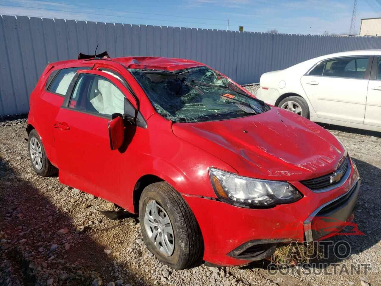 CHEVROLET SONIC 2020 - 1G1JG6SB9L4116630