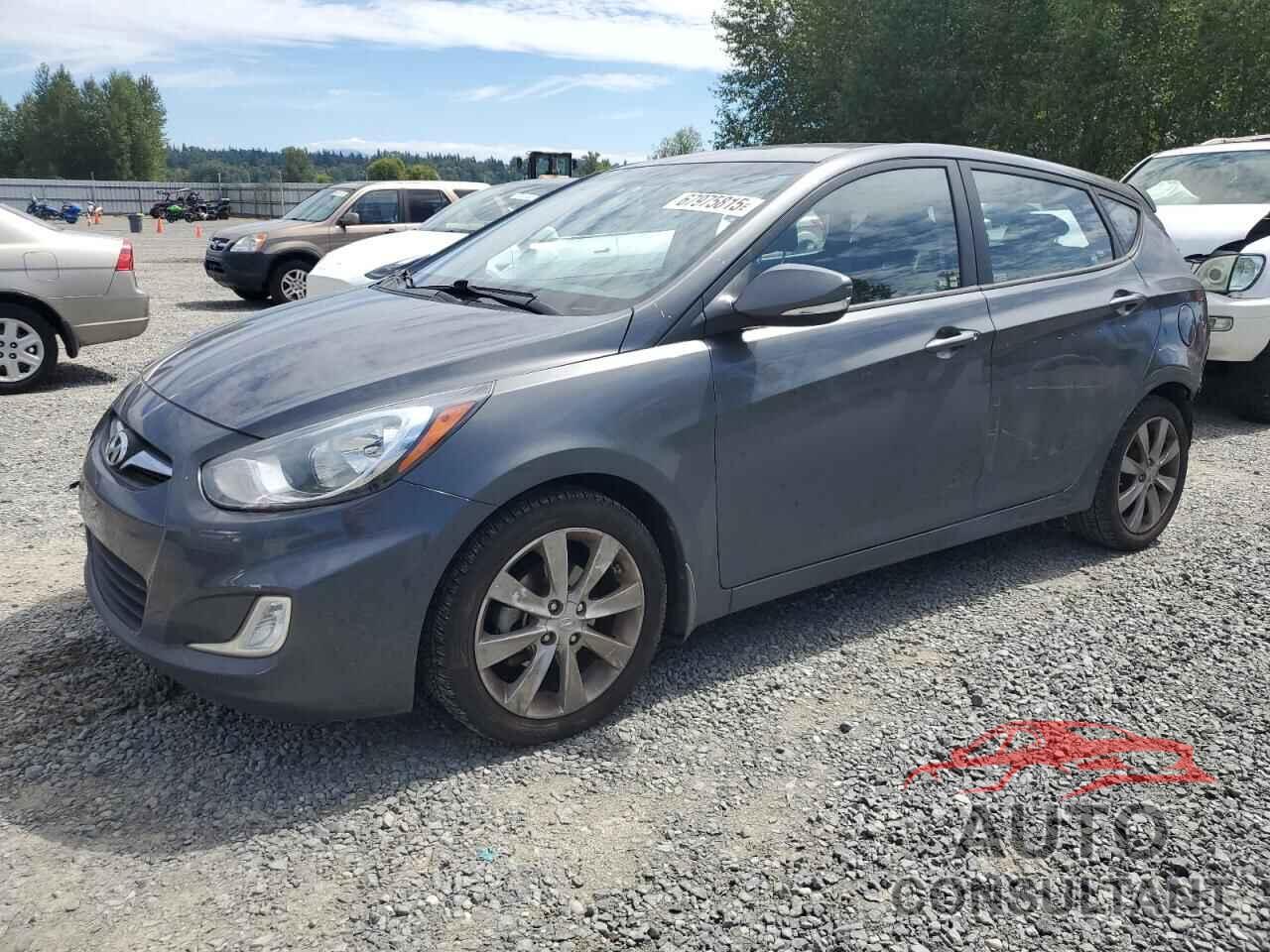 HYUNDAI ACCENT 2013 - KMHCU5AE8DU066248