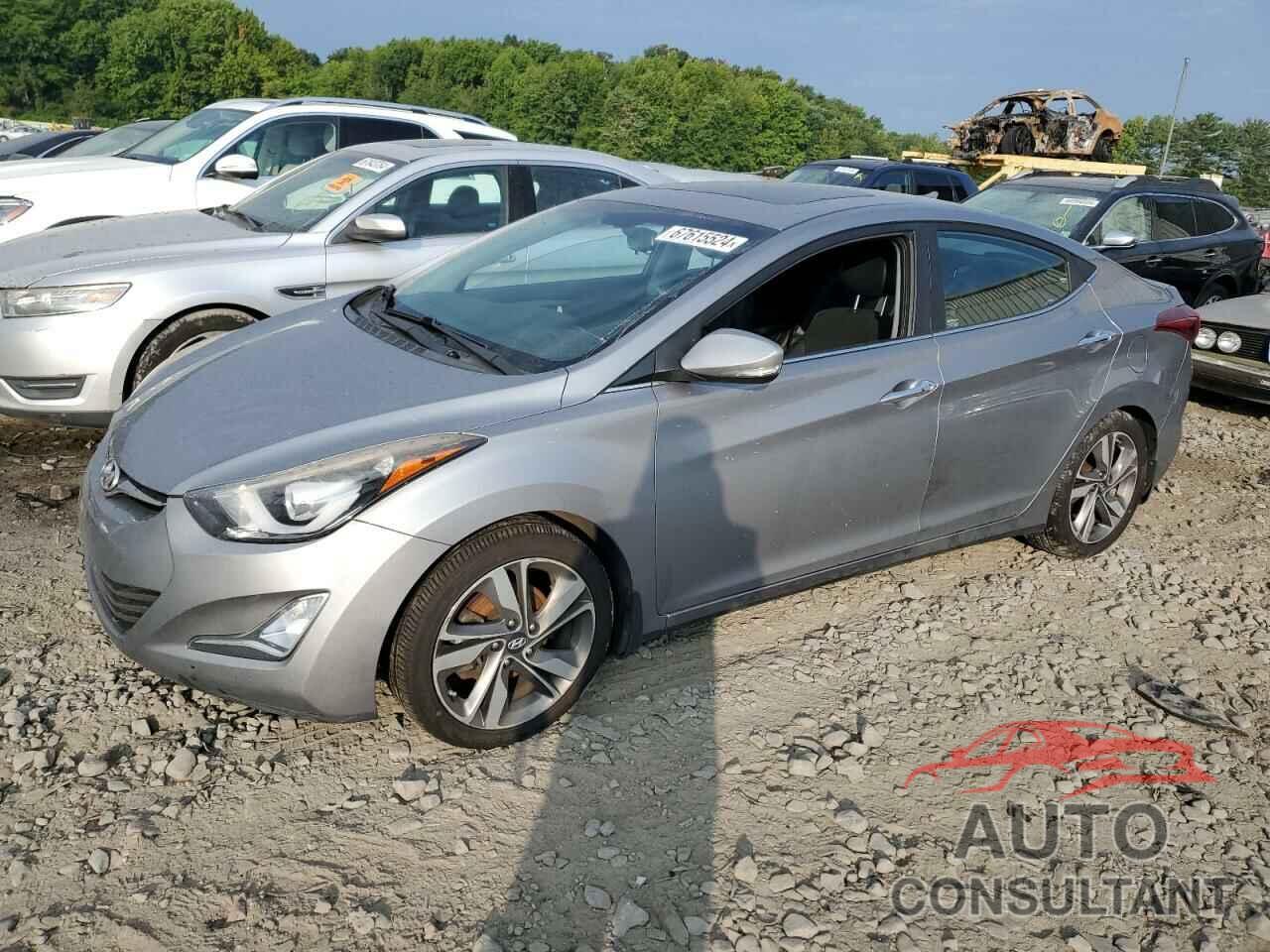 HYUNDAI ELANTRA 2015 - KMHDH4AE9FU343432