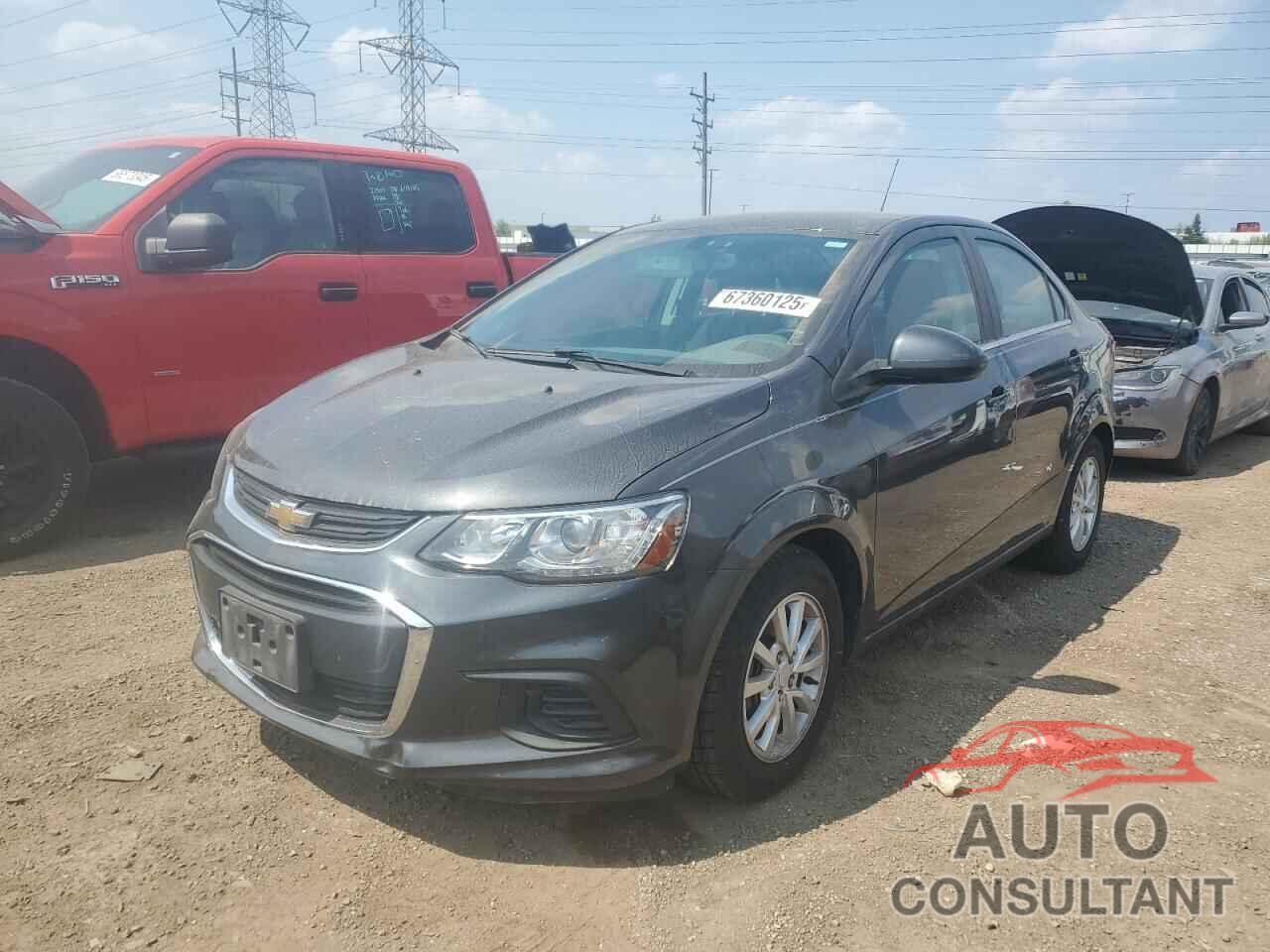 CHEVROLET SONIC 2017 - 1G1JD5SHXH4143771
