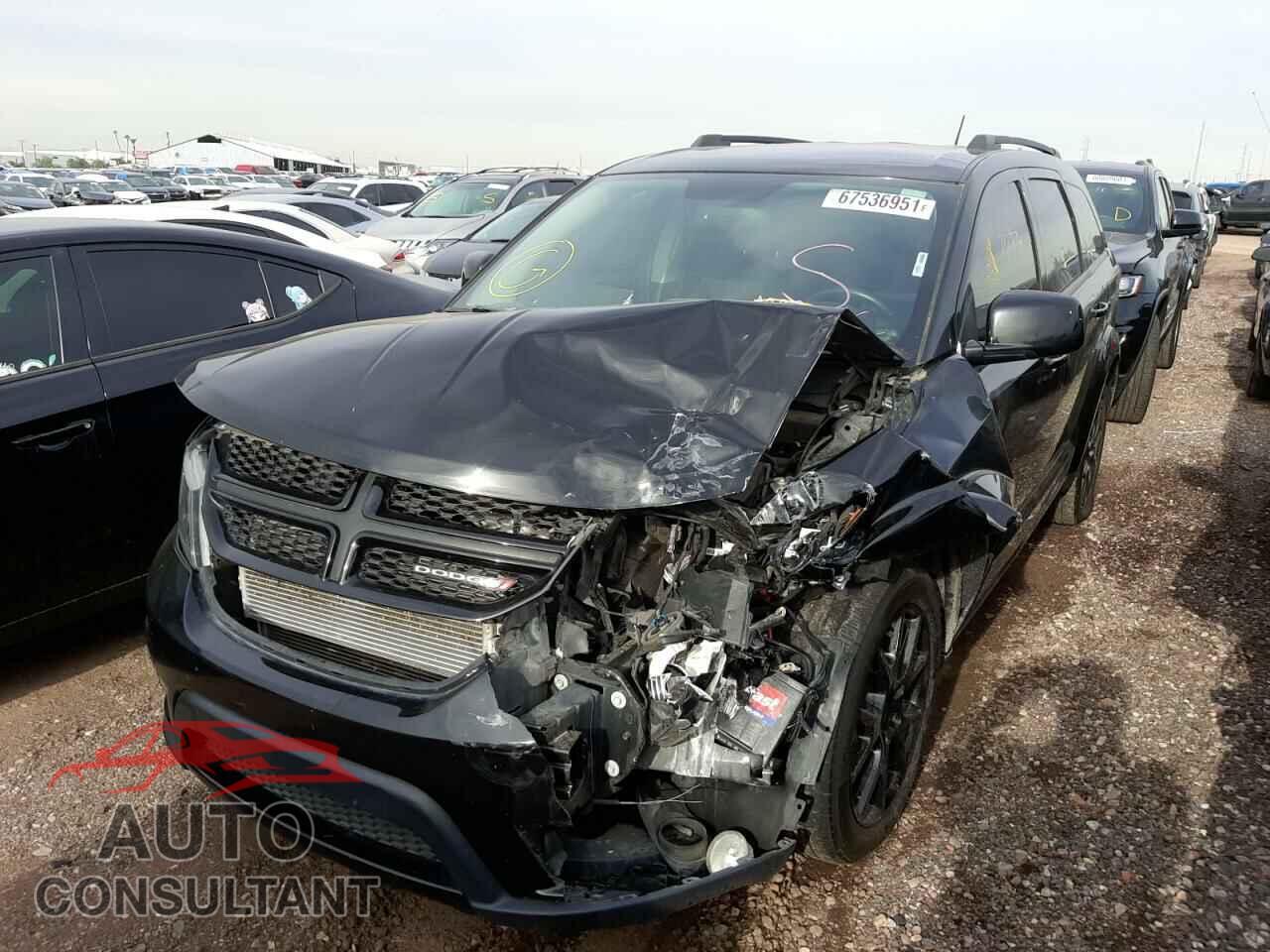 DODGE JOURNEY 2017 - 3C4PDCBB1HT569912