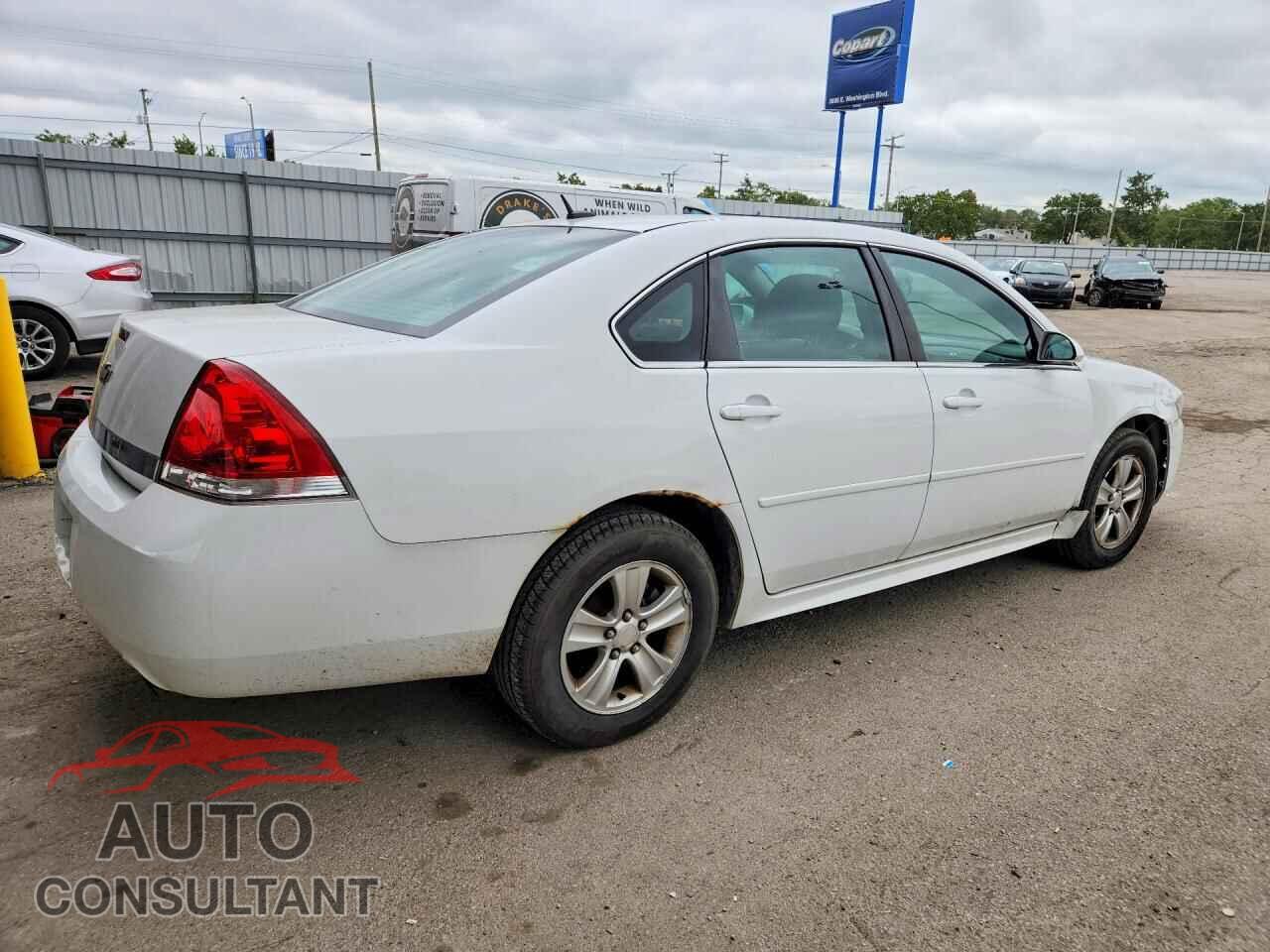 CHEVROLET IMPALA 2012 - 2G1WF5E35C1259173