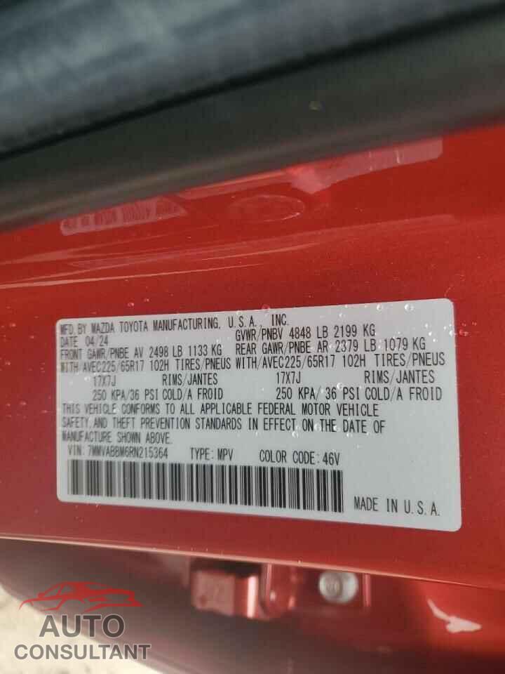 MAZDA CX-50 PREF 2024 - 7MMVABBM6RN215364