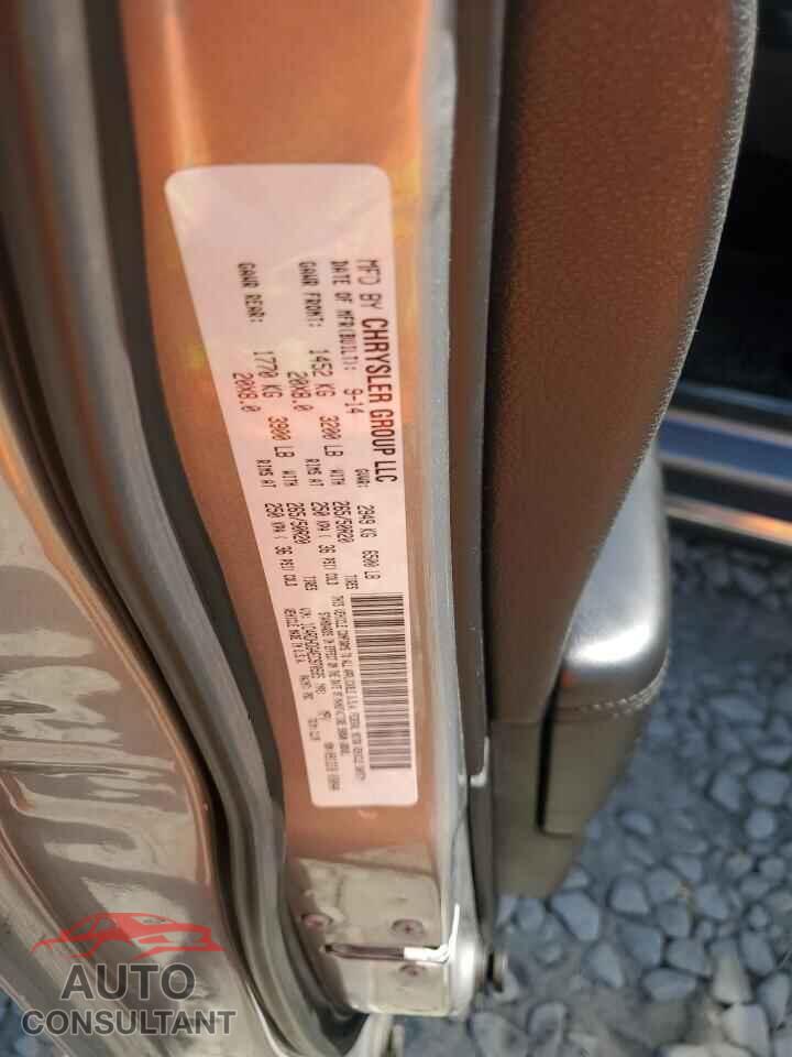 DODGE DURANGO 2014 - 1C4RDHDG4EC970585