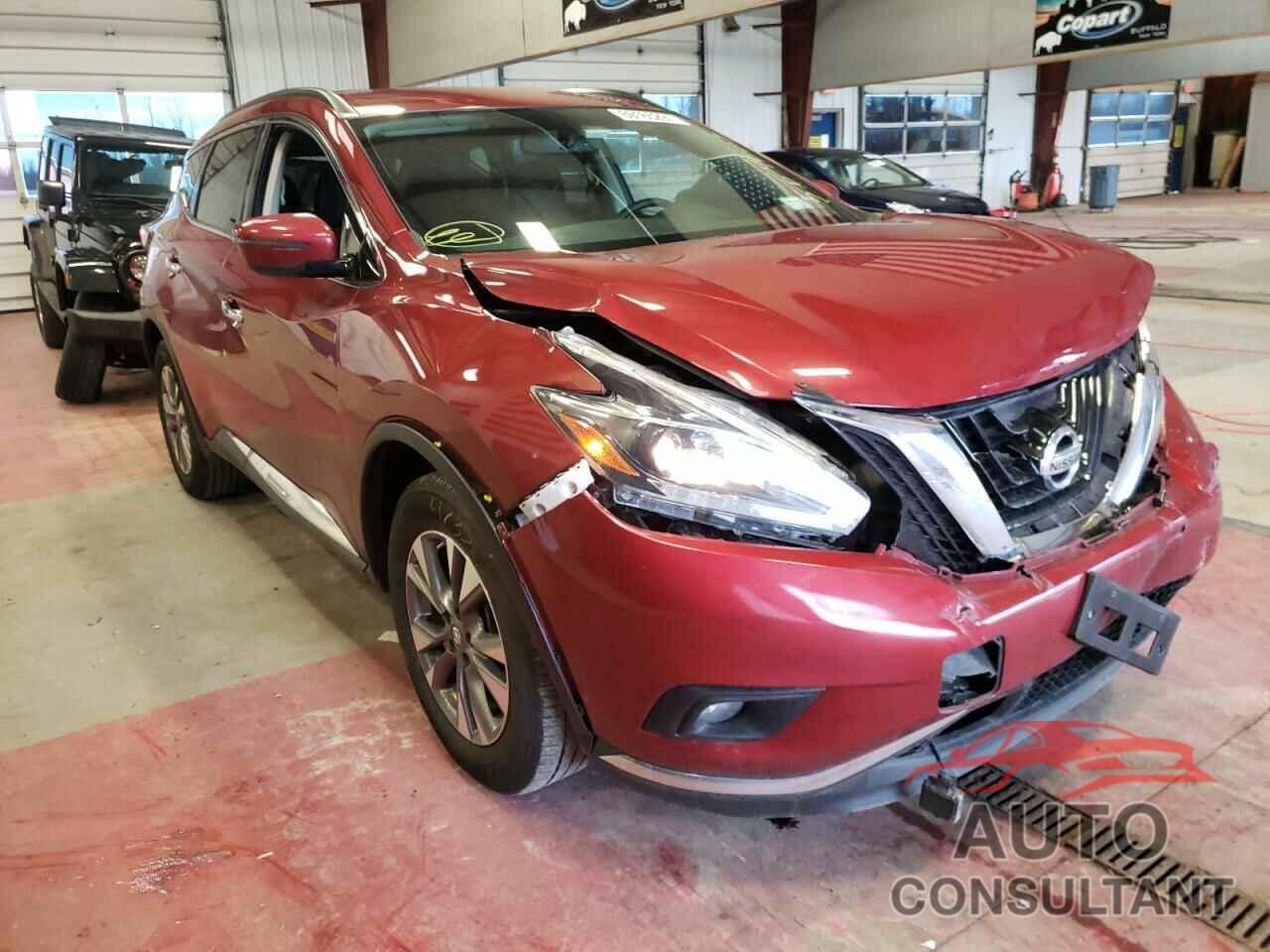 NISSAN MURANO 2018 - 5N1AZ2MH2JN152190