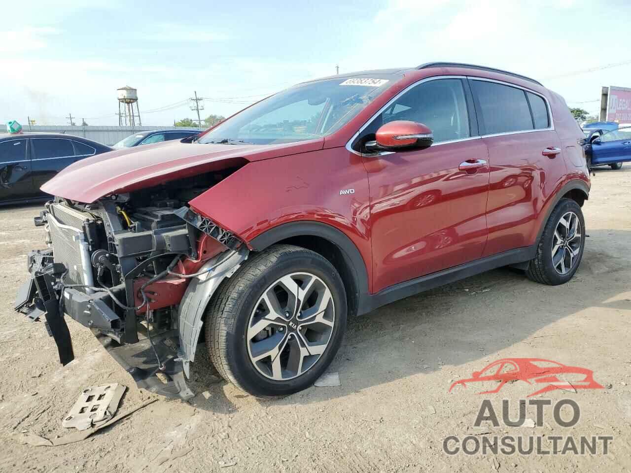 KIA SPORTAGE 2021 - KNDPNCAC9M7849177