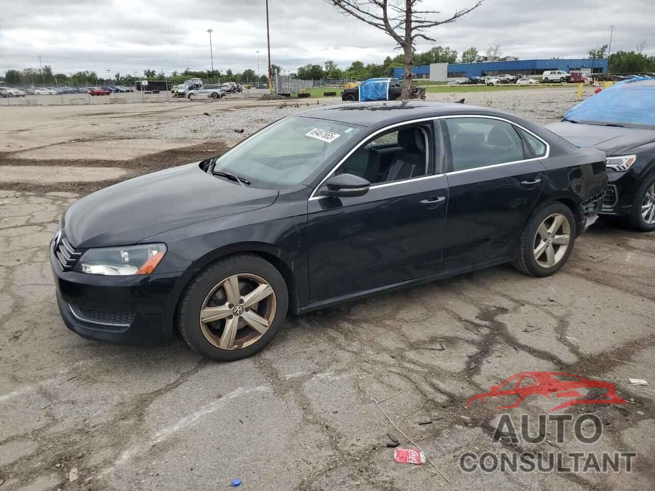 VOLKSWAGEN PASSAT 2012 - 1VWBP7A38CC009809