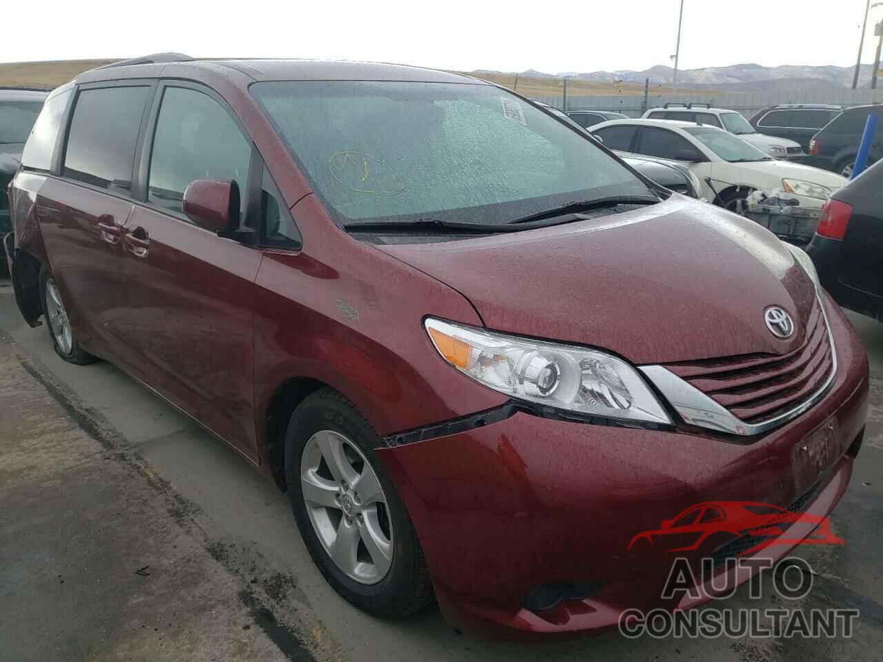 TOYOTA SIENNA 2016 - 5TDKK3DC7GS716202