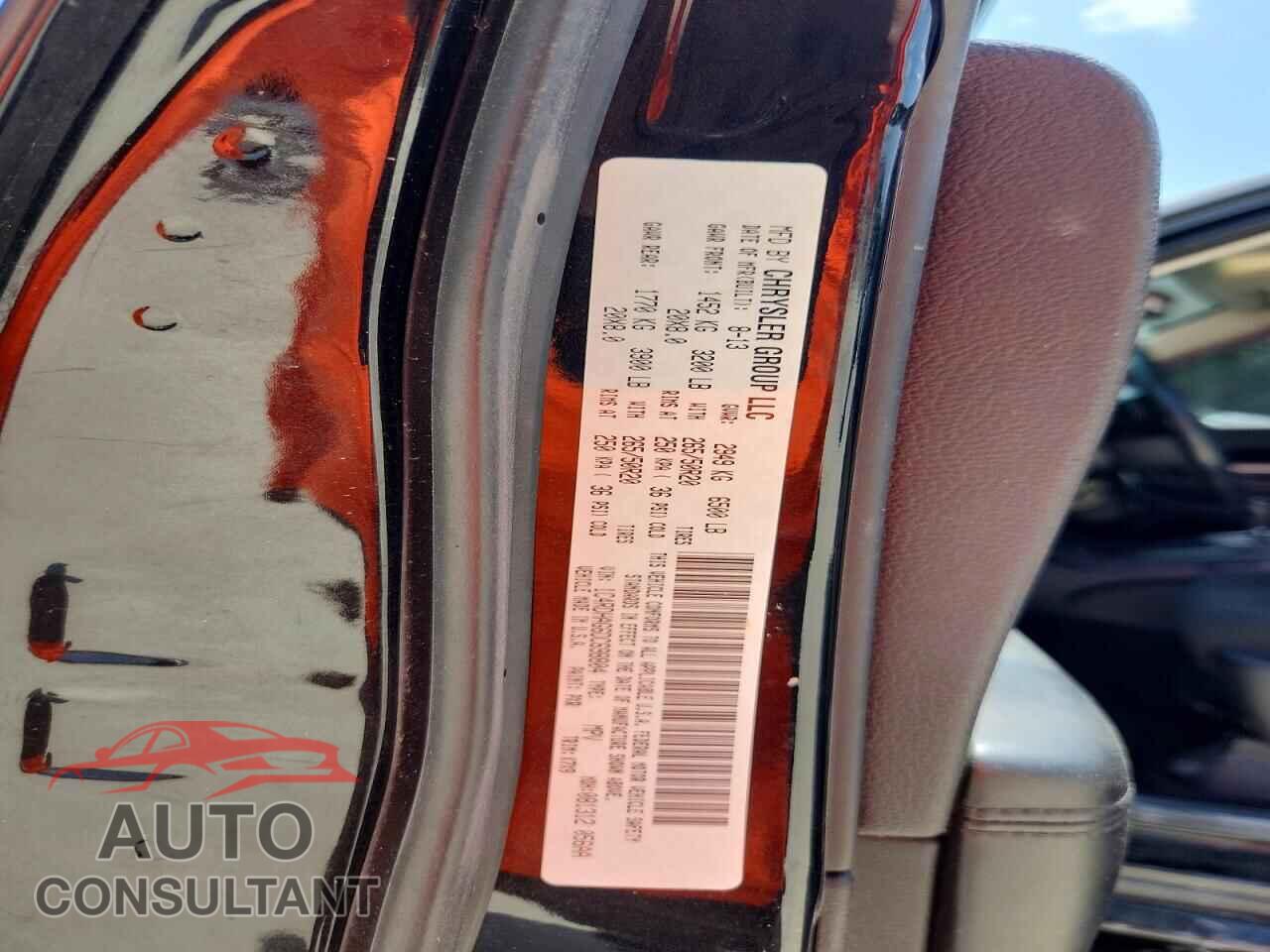 DODGE DURANGO 2013 - 1C4RDHAG6DC698804