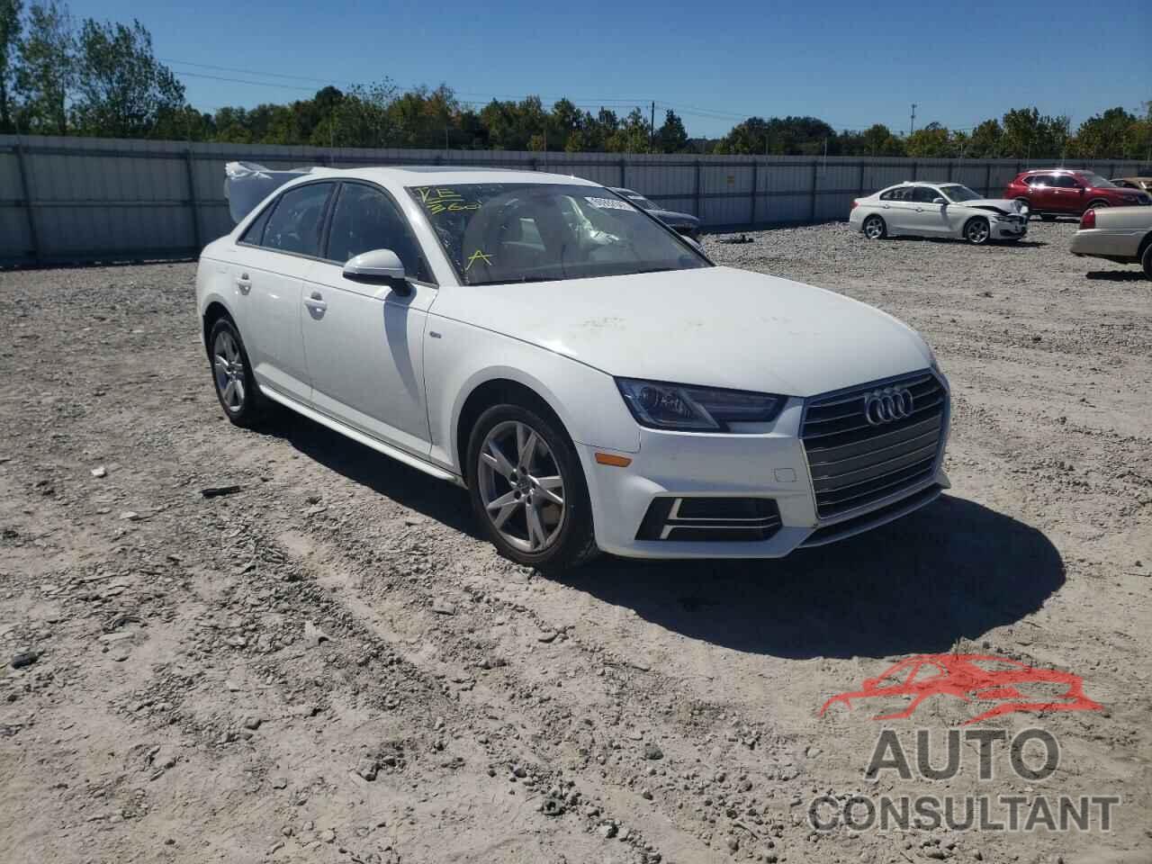 AUDI A4 2018 - WAUKMAF4XJA117400