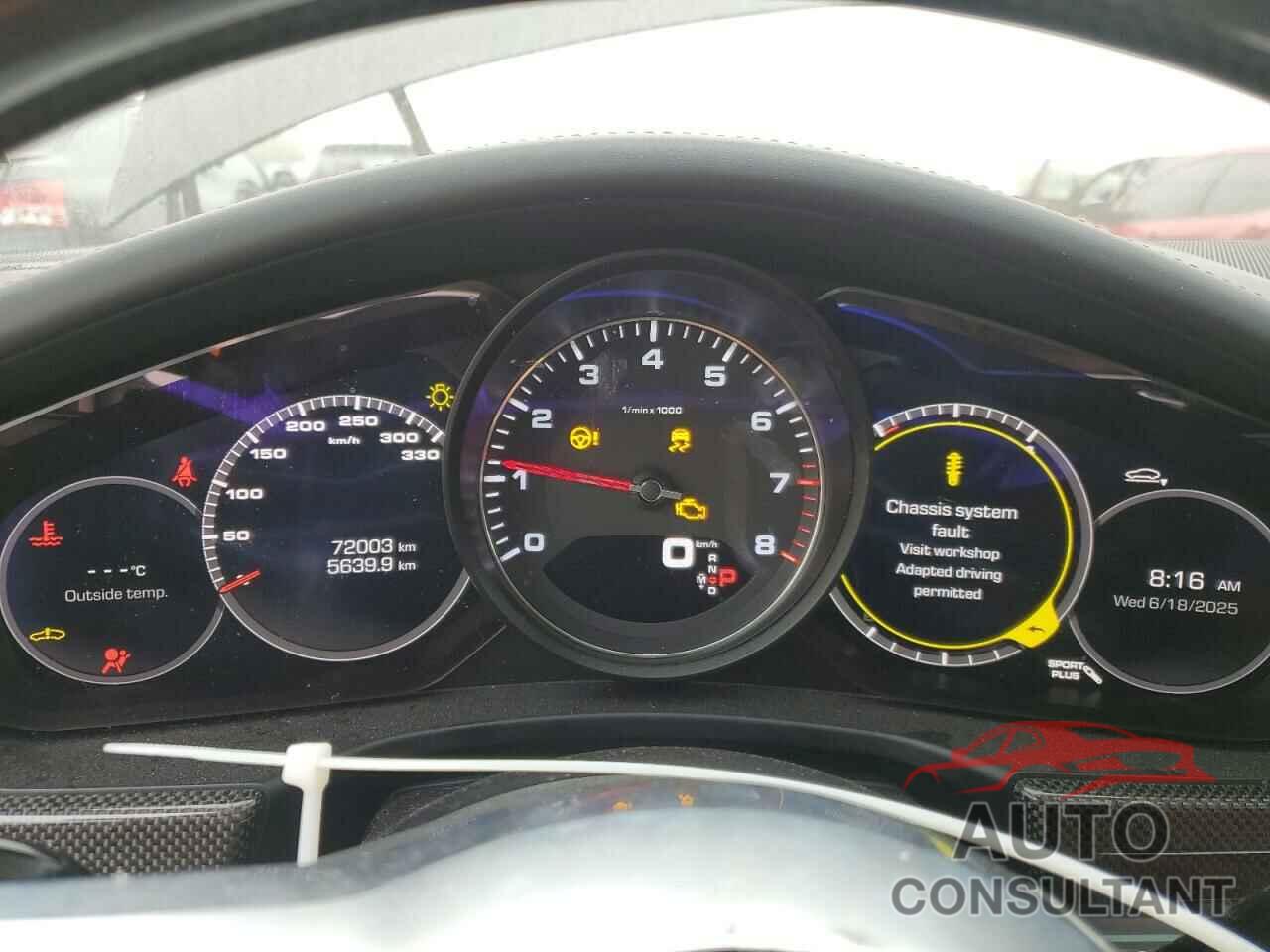 PORSCHE PANAMERA 2018 - WP0AB2A79JL199068